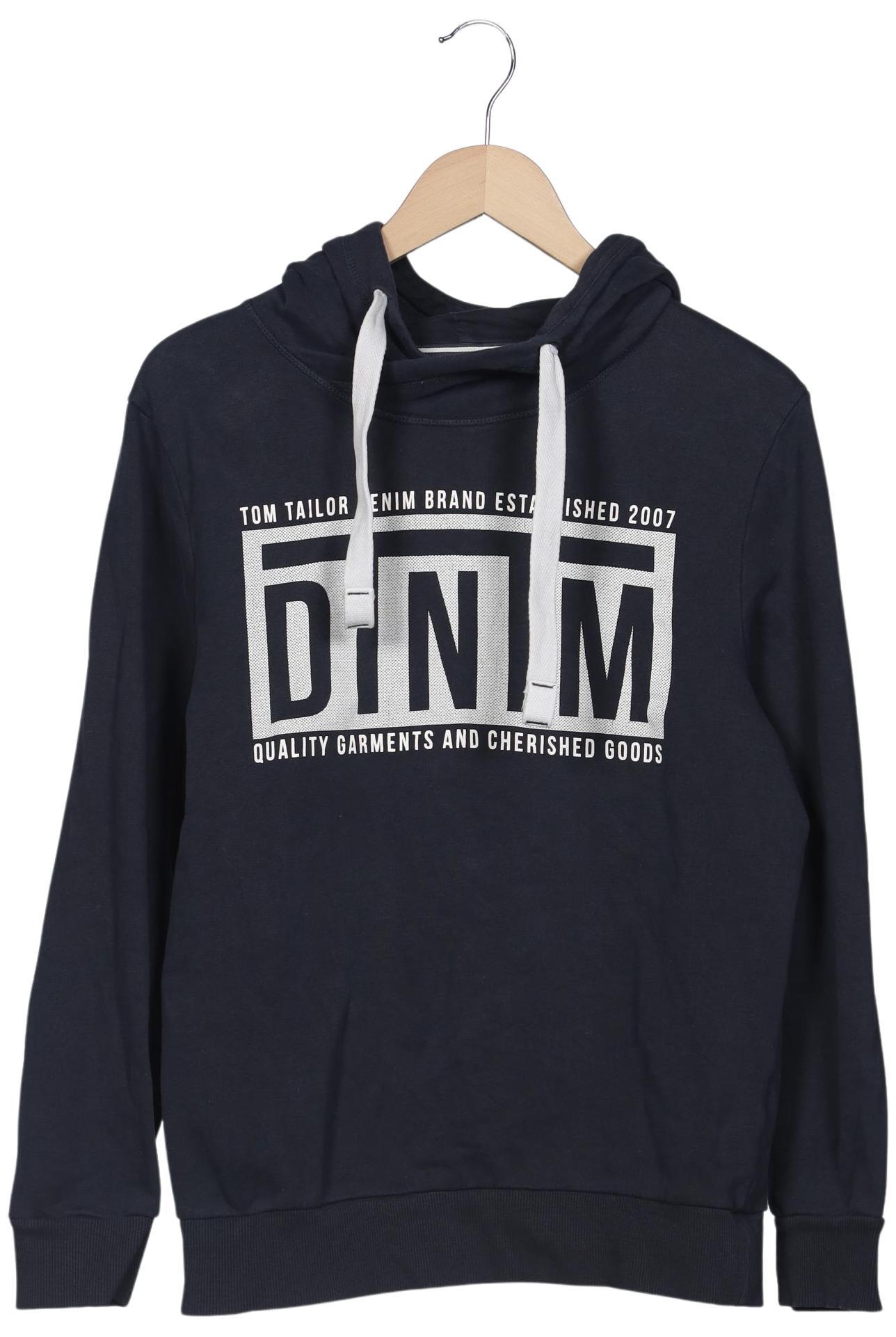 Thumbnail - TOM Tailor Denim Herren Kapuzenpullover, marineblau, Gr. 48