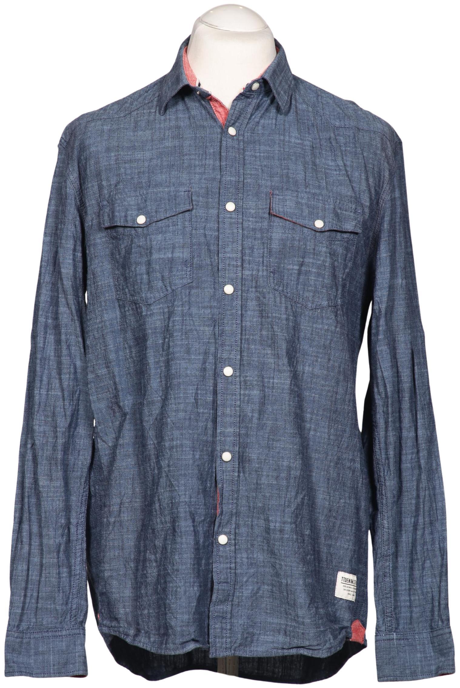 Thumbnail - TOM Tailor Denim Herren Hemd, blau, Gr. 52