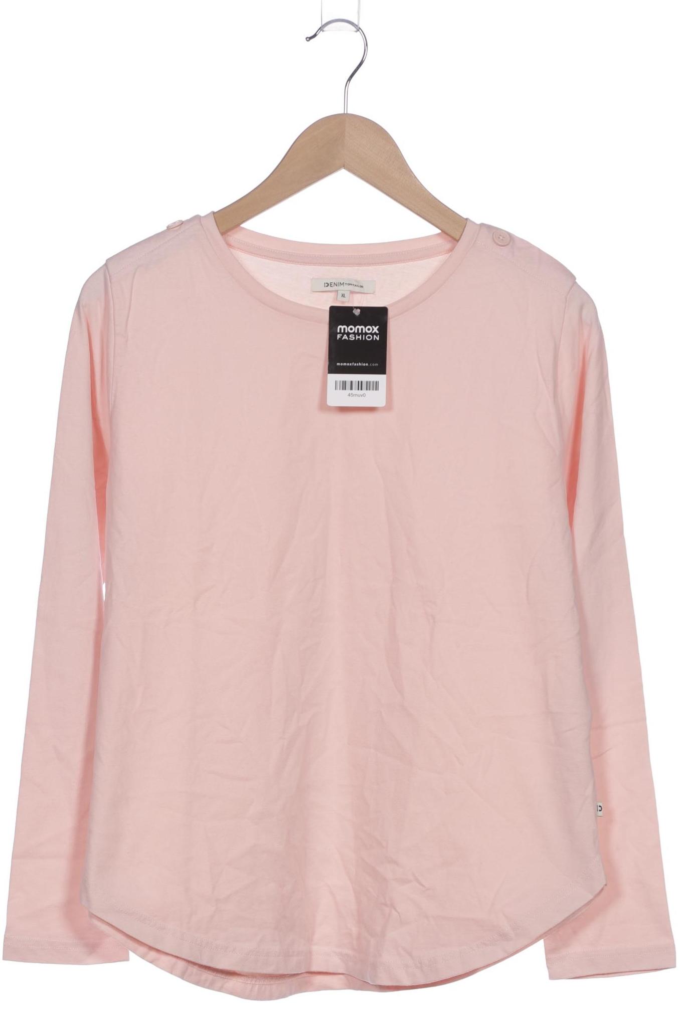 

TOM Tailor Denim Damen Langarmshirt, pink, Gr. 44