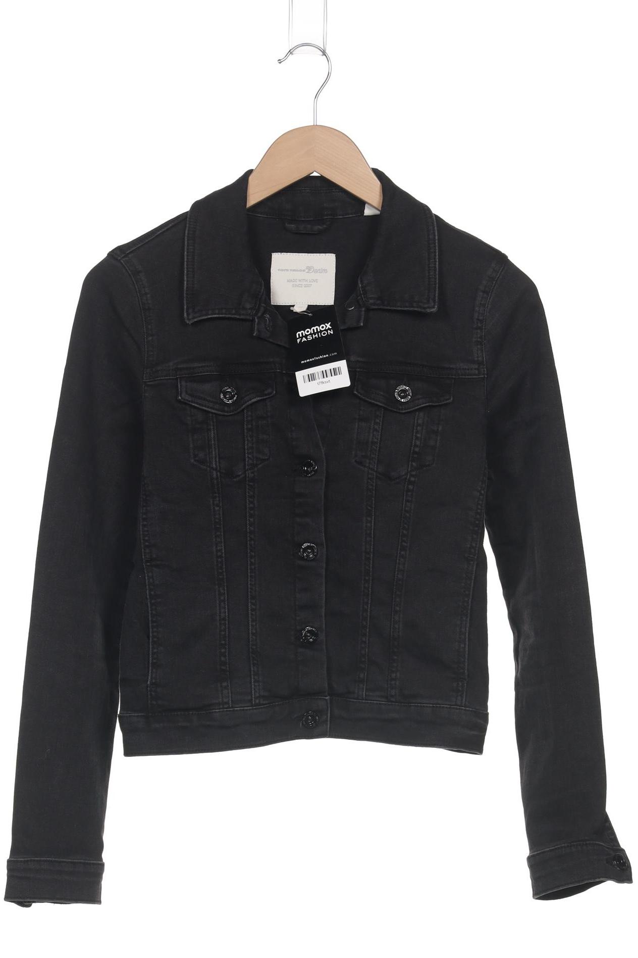 

TOM Tailor Denim Damen Jacke, schwarz, Gr. 34