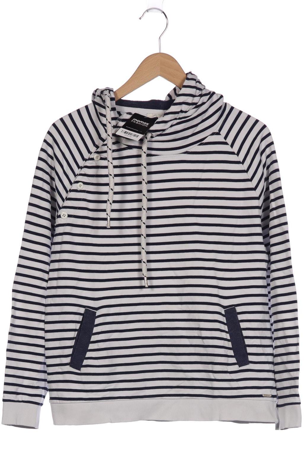 

TOM TAILOR Denim Damen Kapuzenpullover, weiß
