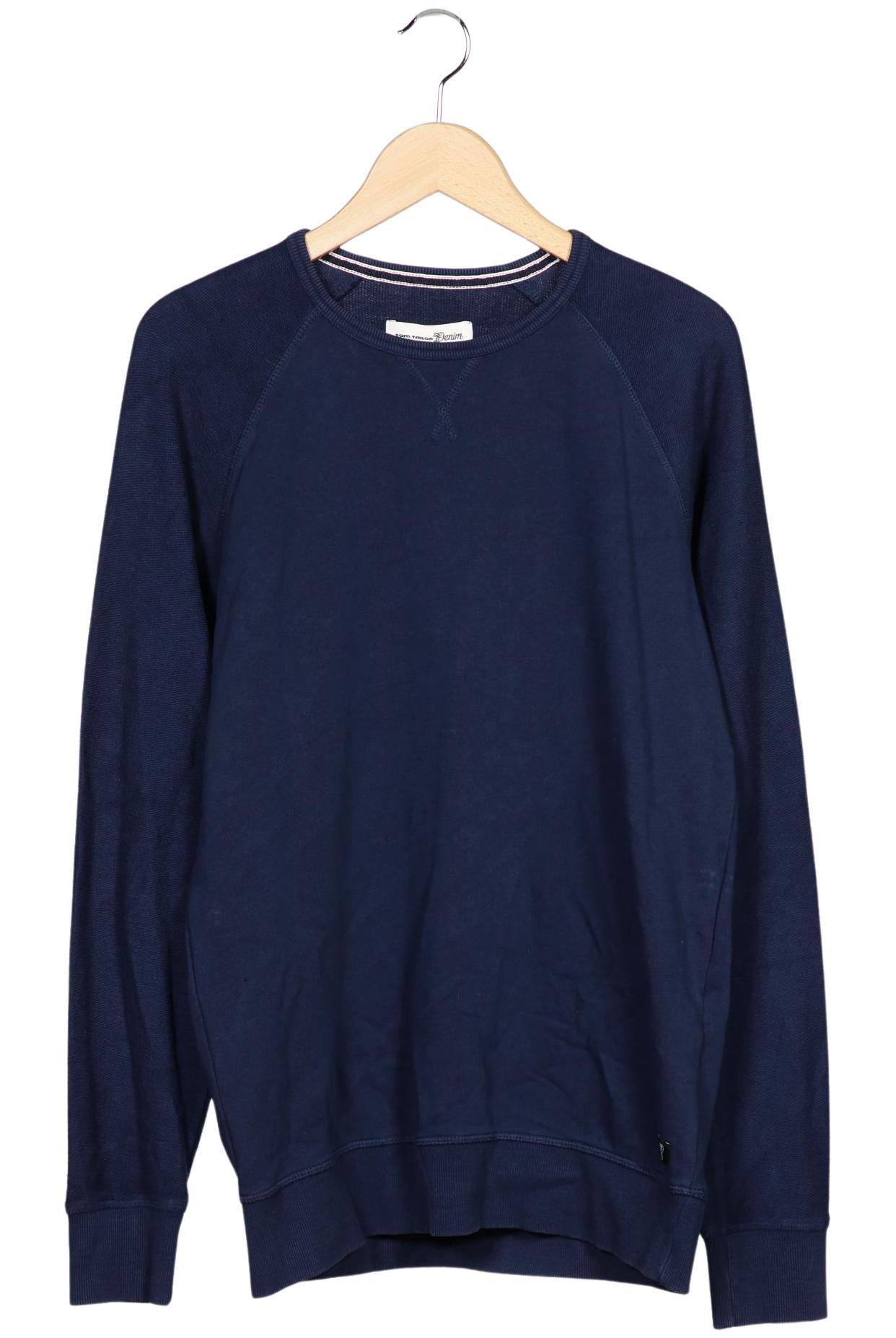 

TOM Tailor Denim Herren Langarmshirt, marineblau, Gr. 48