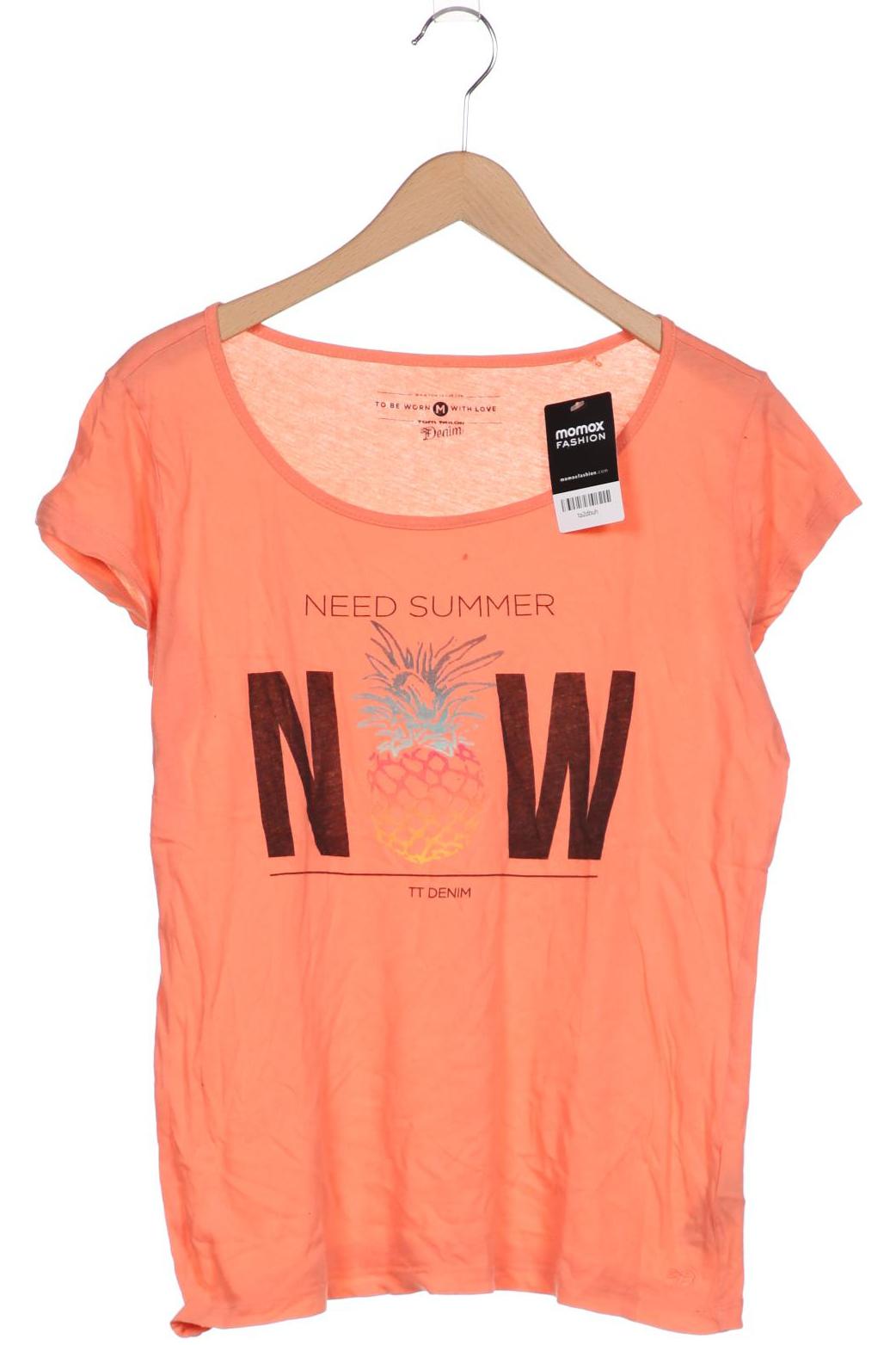 

TOM TAILOR Denim Damen T-Shirt, orange