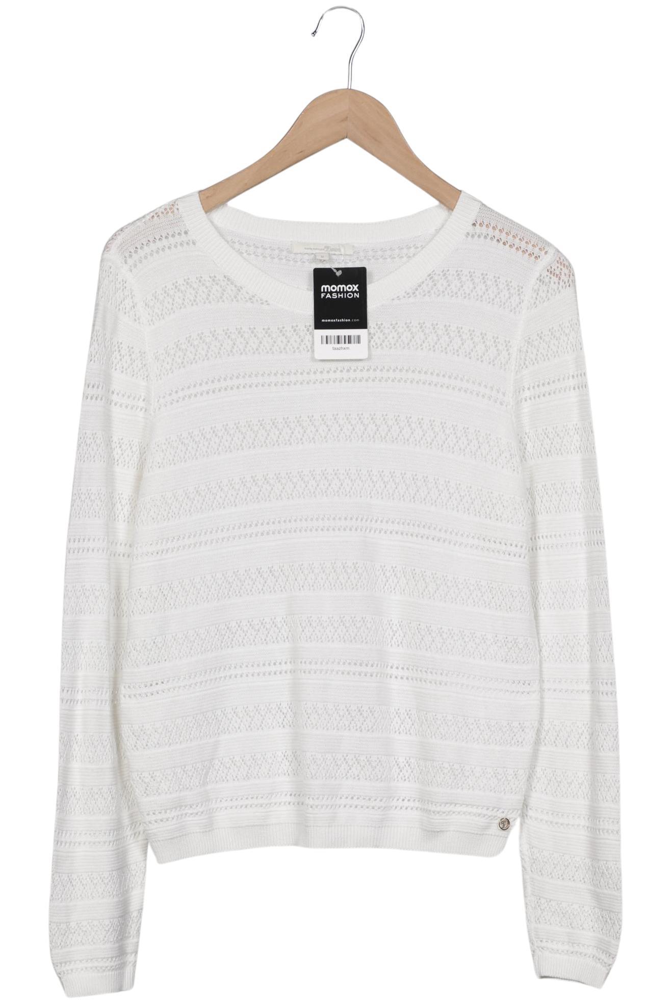 

TOM Tailor Denim Damen Pullover, weiß, Gr. 38