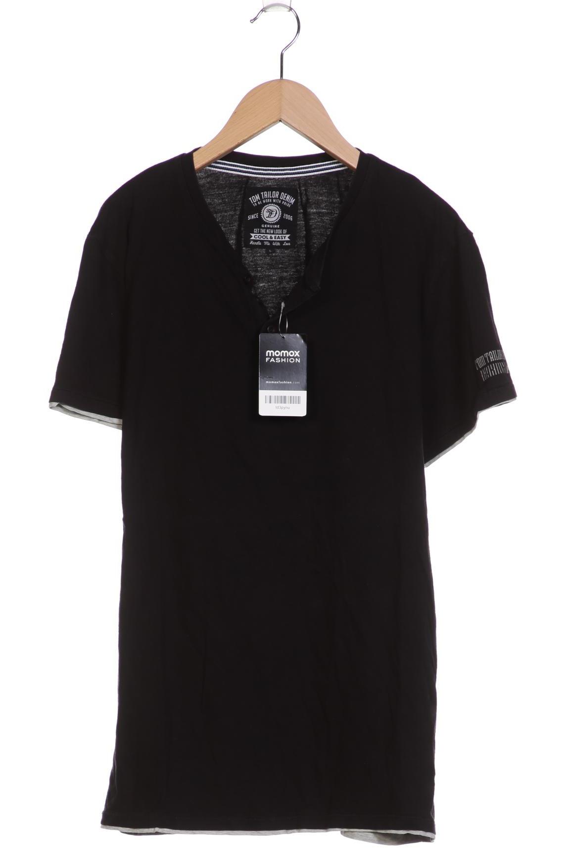 

TOM Tailor Denim Herren T-Shirt, schwarz, Gr. 52
