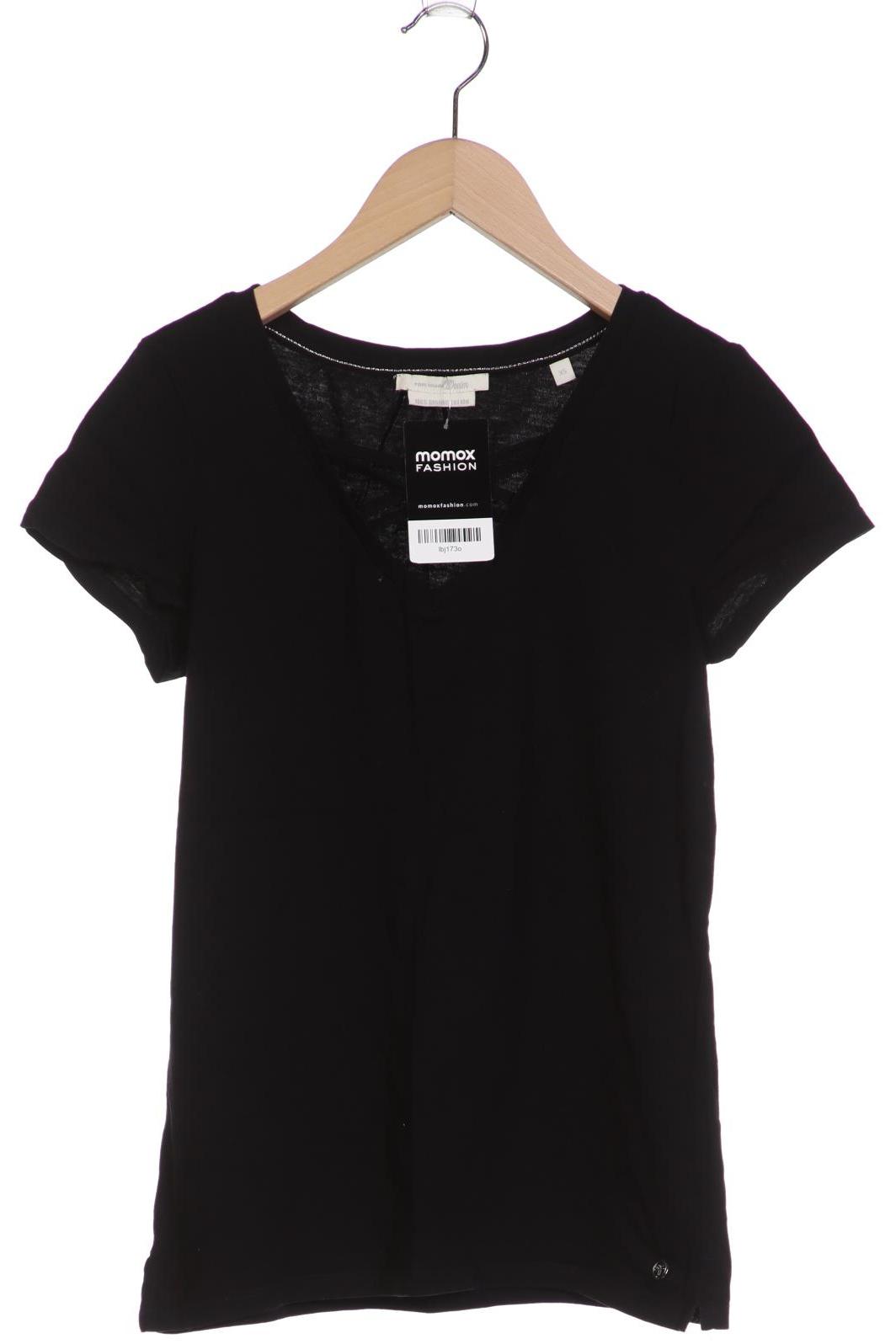

TOM Tailor Denim Damen T-Shirt, schwarz, Gr. 34