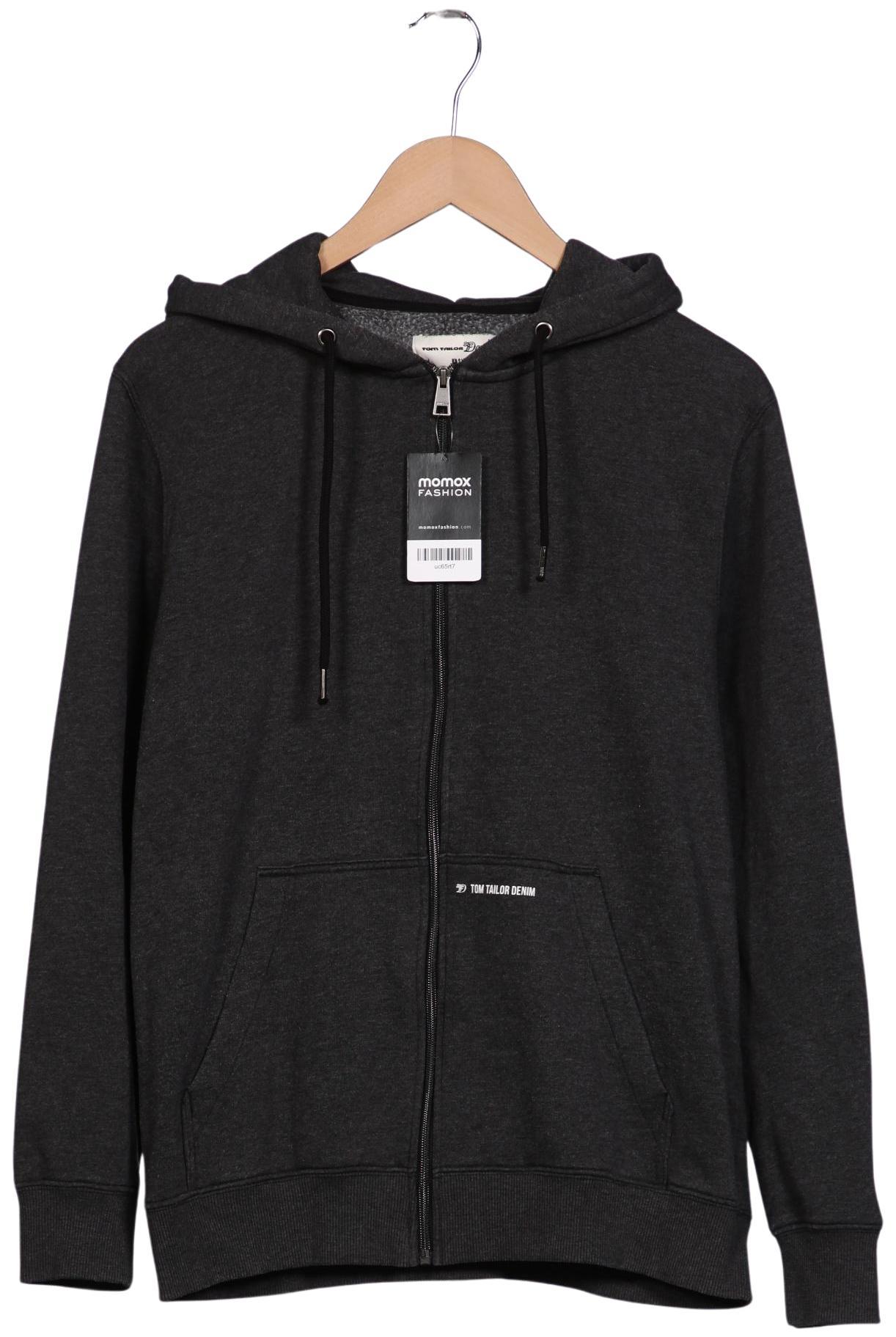 

TOM Tailor Denim Herren Kapuzenpullover, grau, Gr. 52