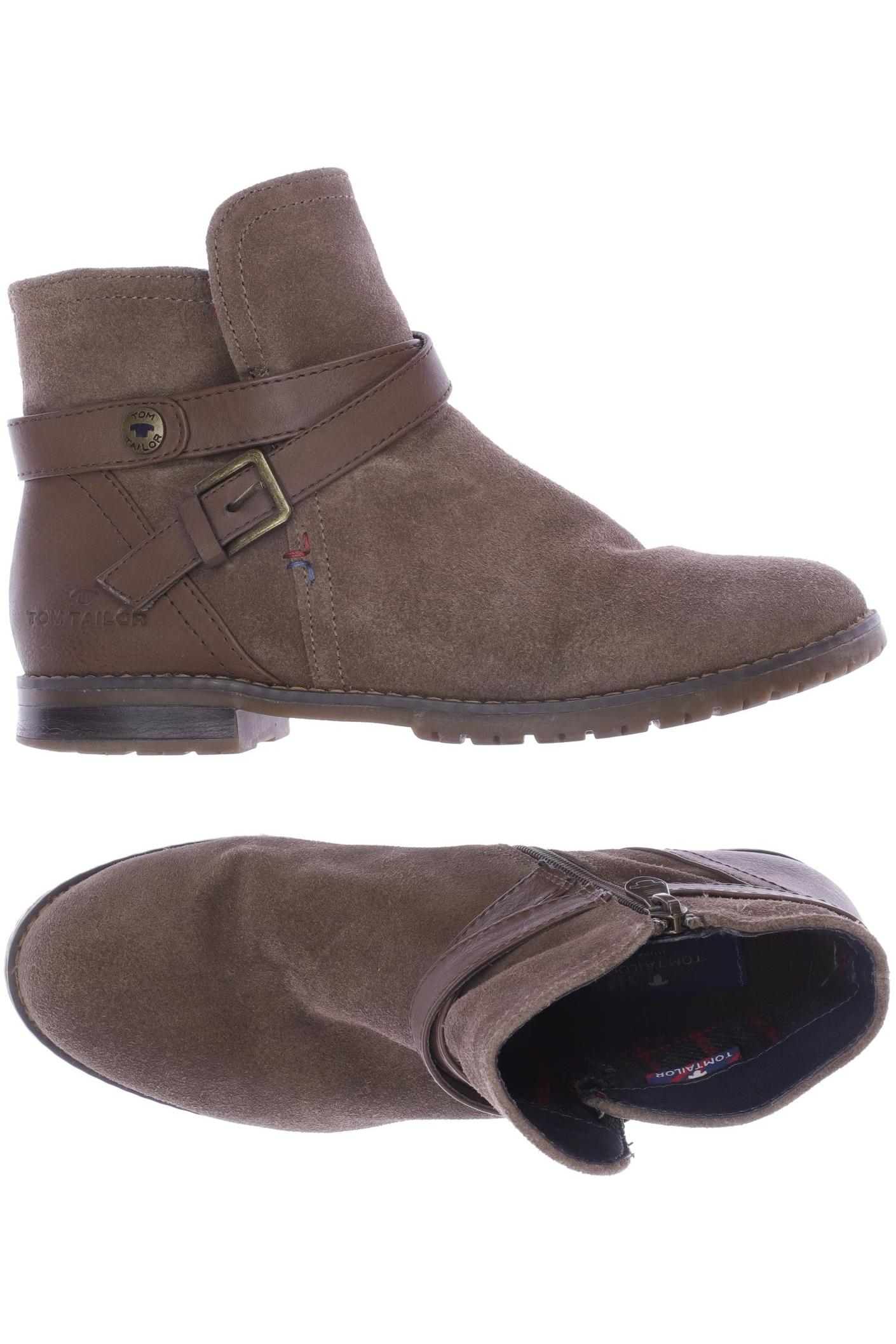 

TOM TAILOR Denim Damen Stiefelette, braun
