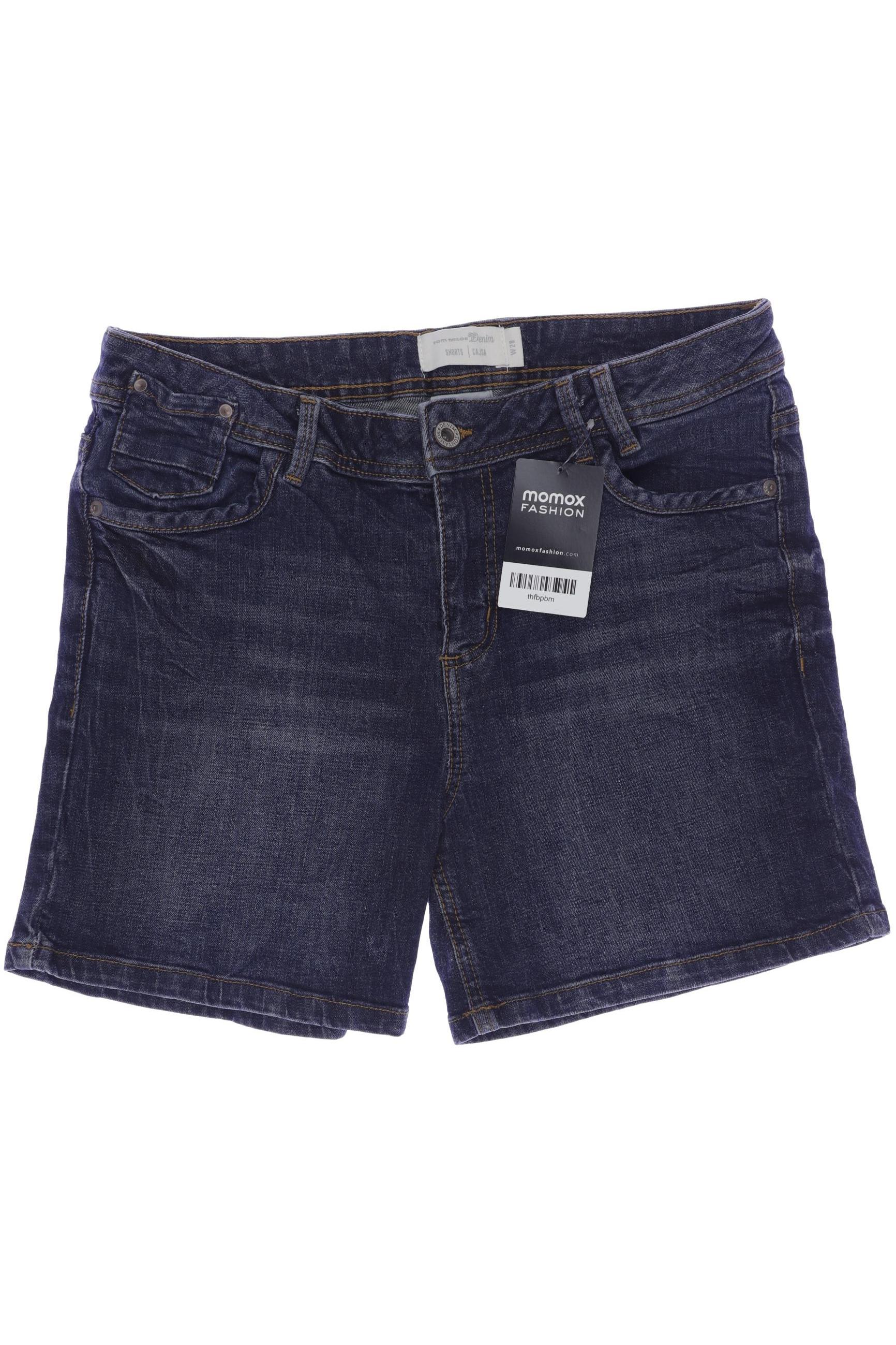 

TOM Tailor Denim Damen Shorts, blau, Gr. 28