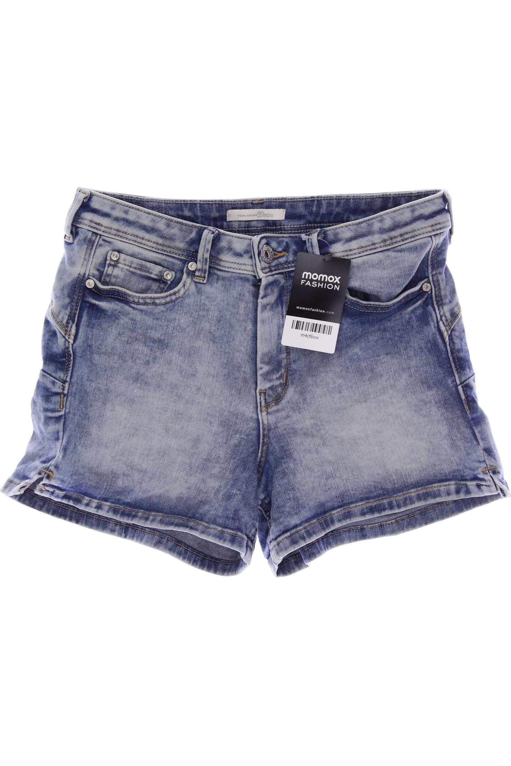 

TOM Tailor Denim Damen Shorts, blau, Gr. 36