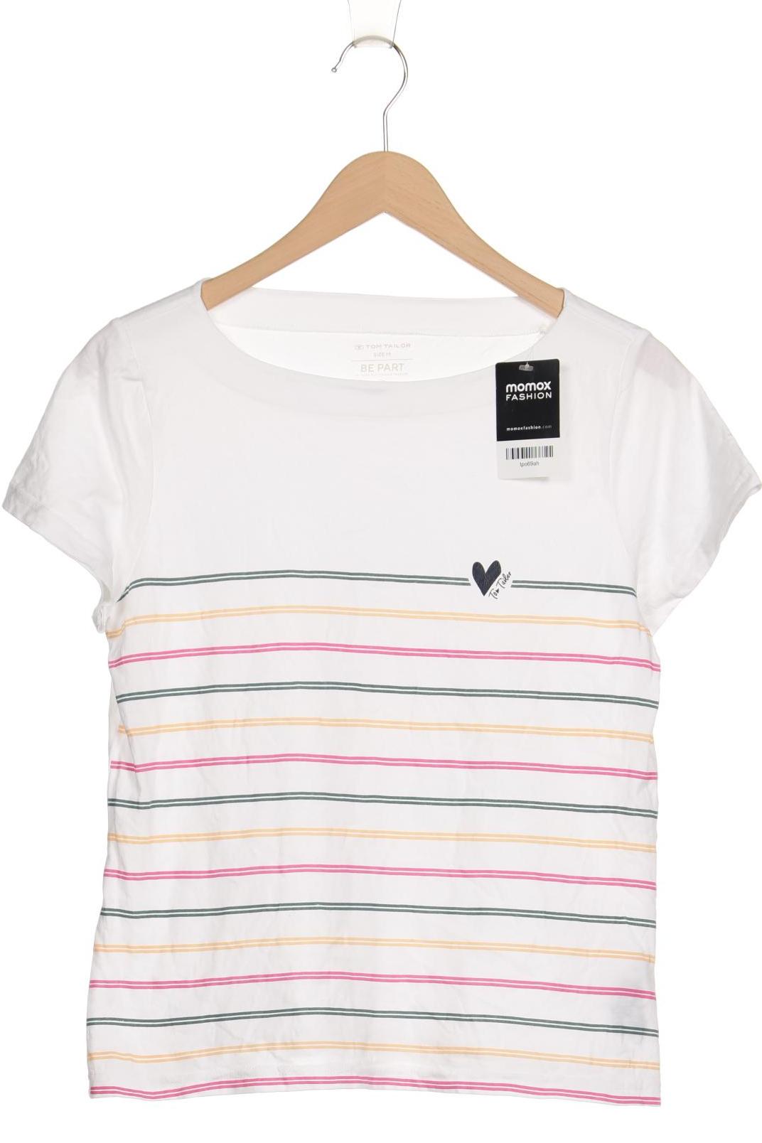

TOM Tailor Denim Damen T-Shirt, weiß, Gr. 38
