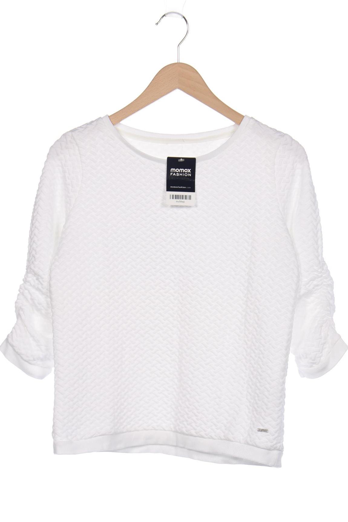 

TOM TAILOR Denim Damen Sweatshirt, weiß