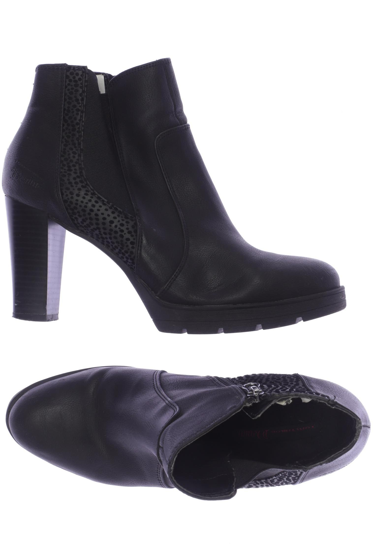 

TOM Tailor Denim Damen Stiefelette, schwarz, Gr. 41