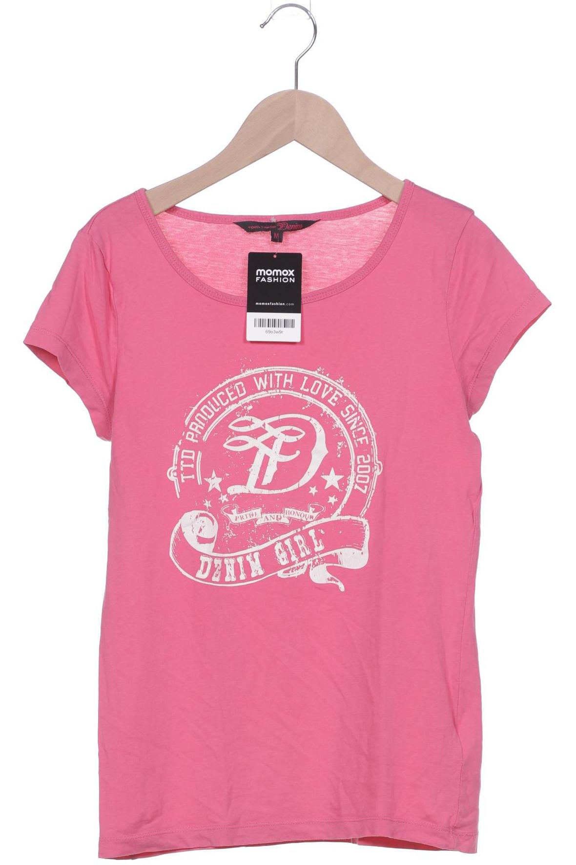

TOM Tailor Denim Damen T-Shirt, pink, Gr. 38
