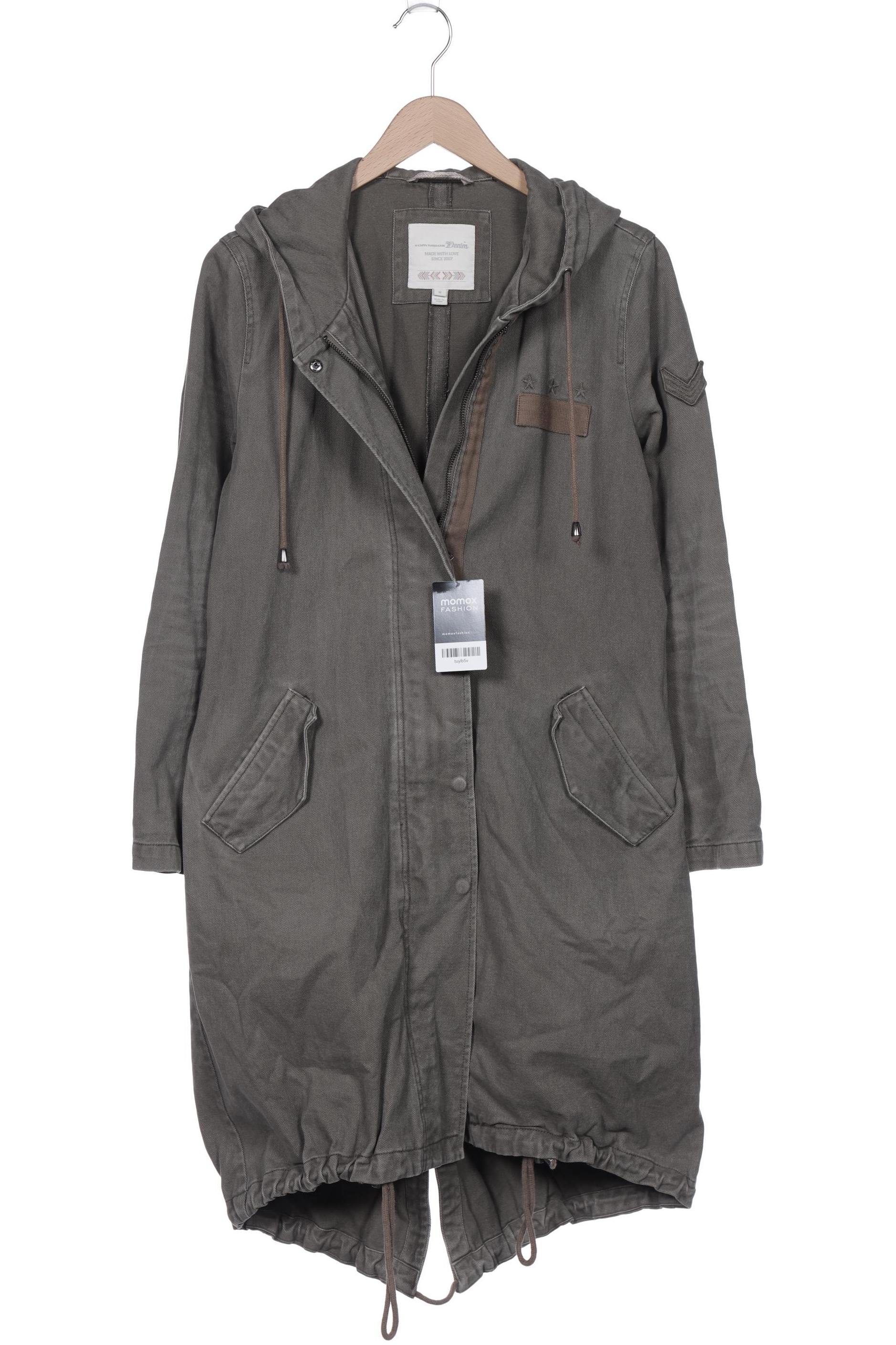 

TOM Tailor Denim Damen Mantel, grün, Gr. 38