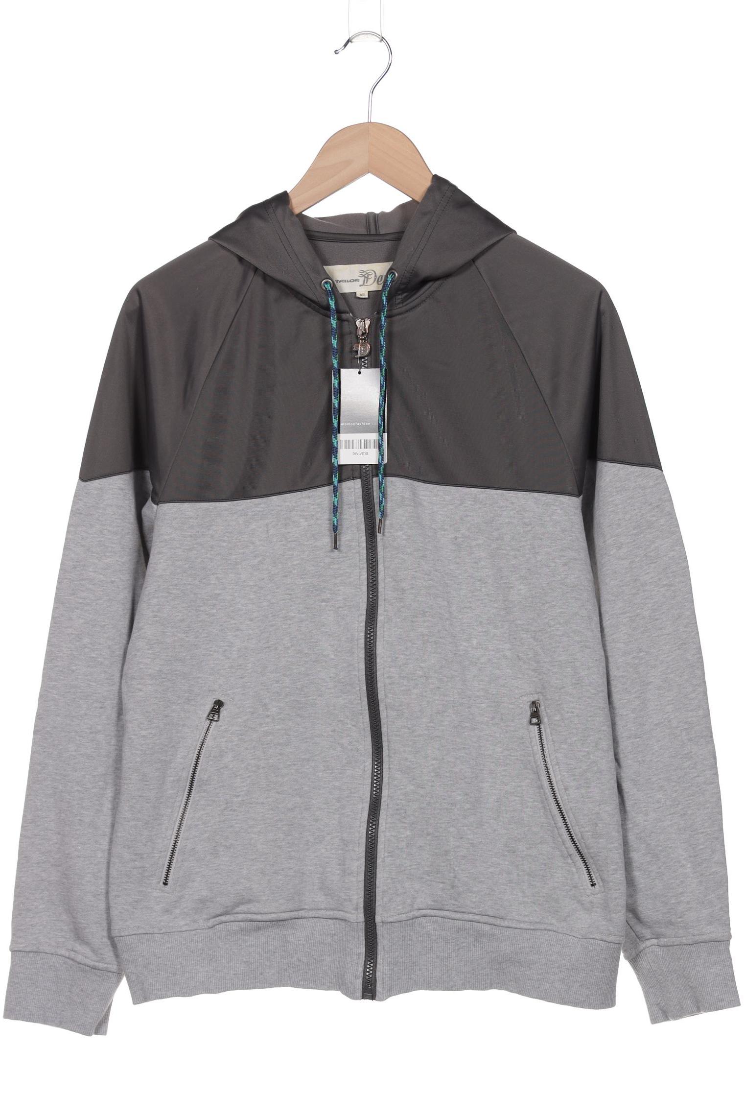 

TOM Tailor Denim Herren Kapuzenpullover, grau, Gr. 54