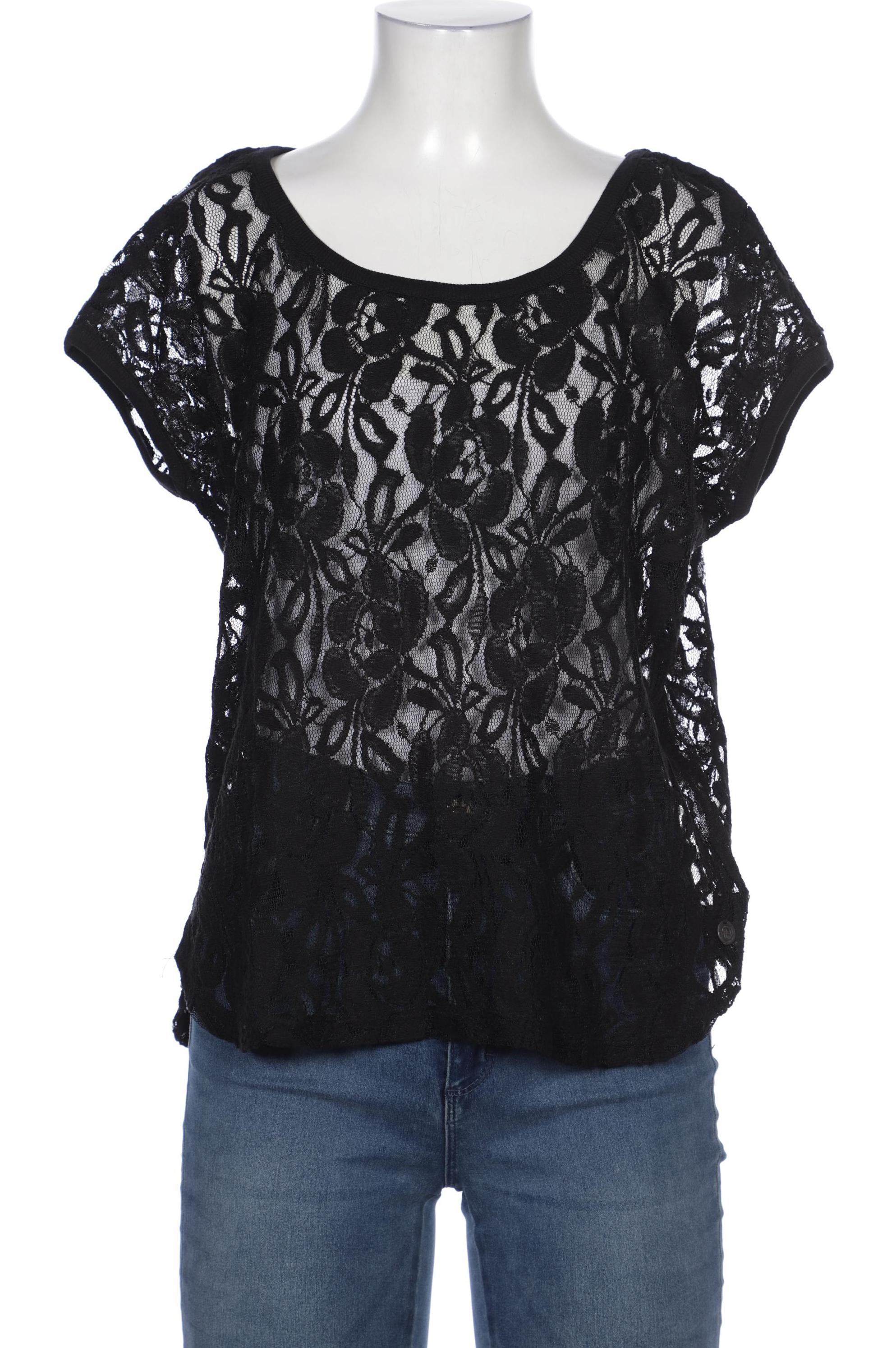 

TOM Tailor Denim Damen Bluse, schwarz, Gr. 34