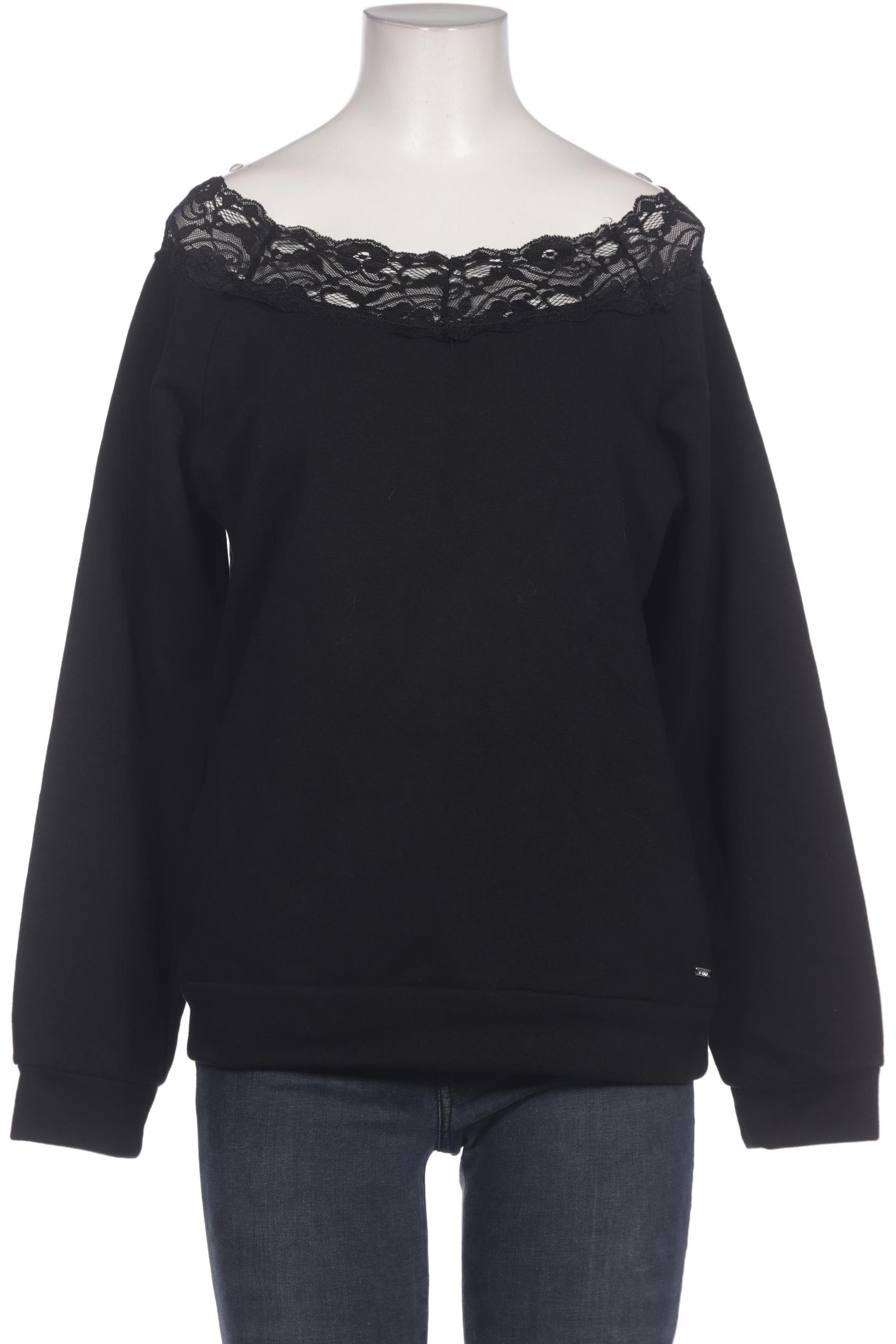 

TOM Tailor Denim Damen Sweatshirt, schwarz, Gr. 38