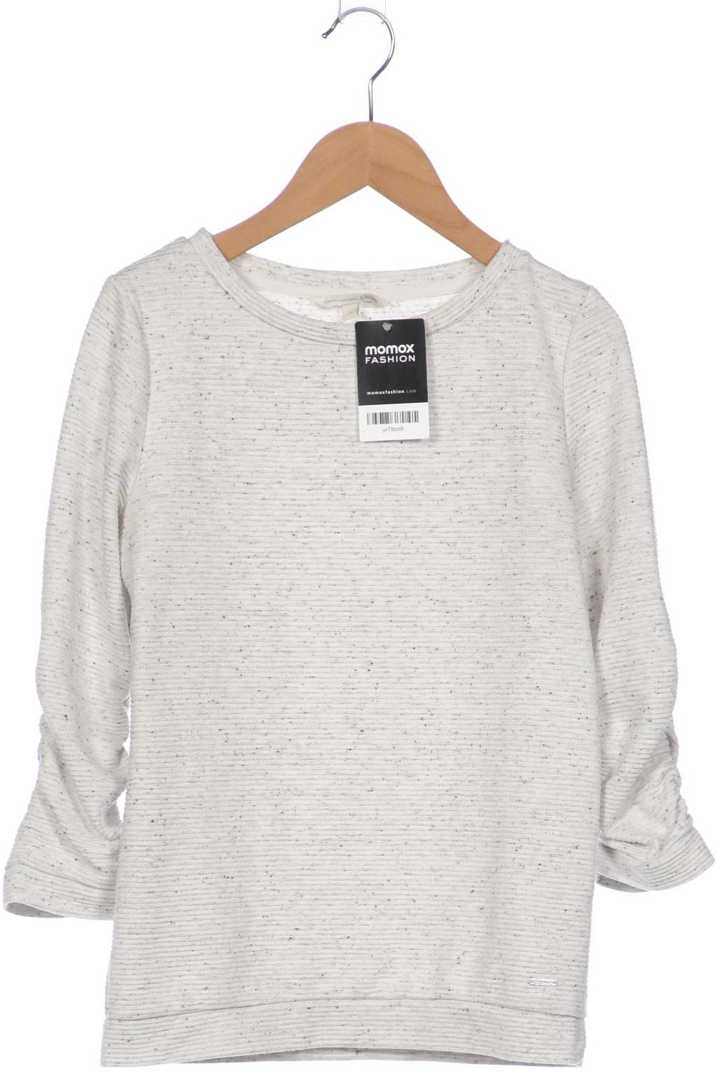 

TOM Tailor Denim Damen Langarmshirt, grau, Gr. 34