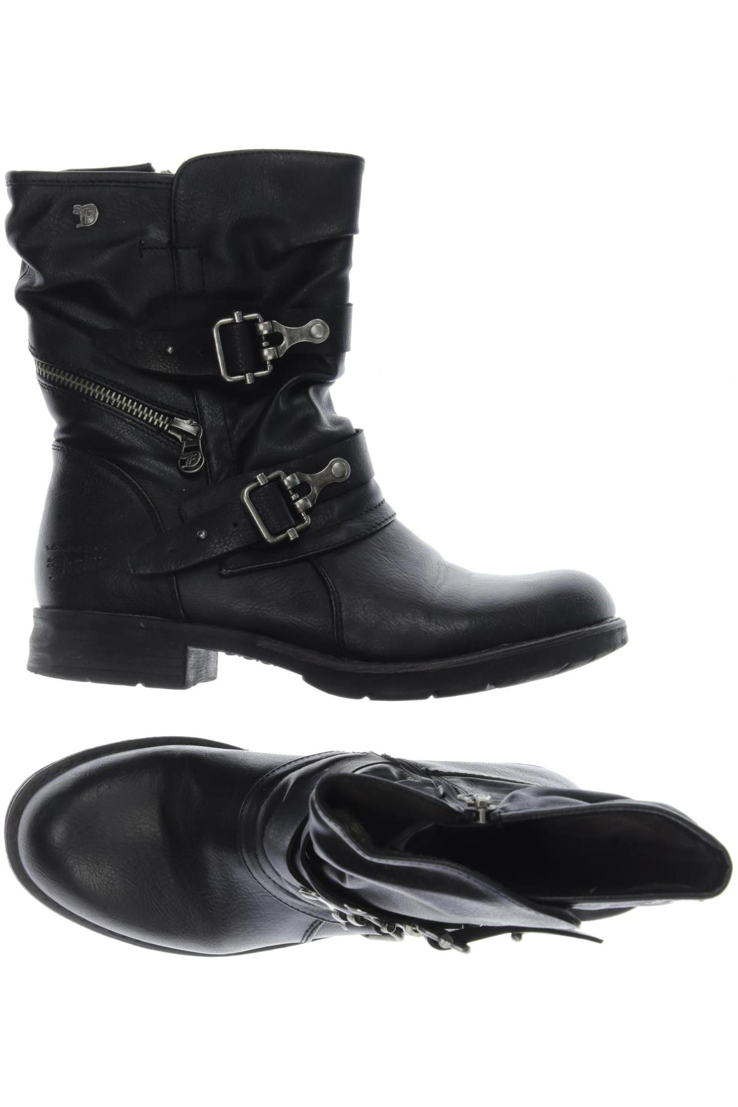 

TOM Tailor Denim Damen Stiefelette, schwarz, Gr. 37