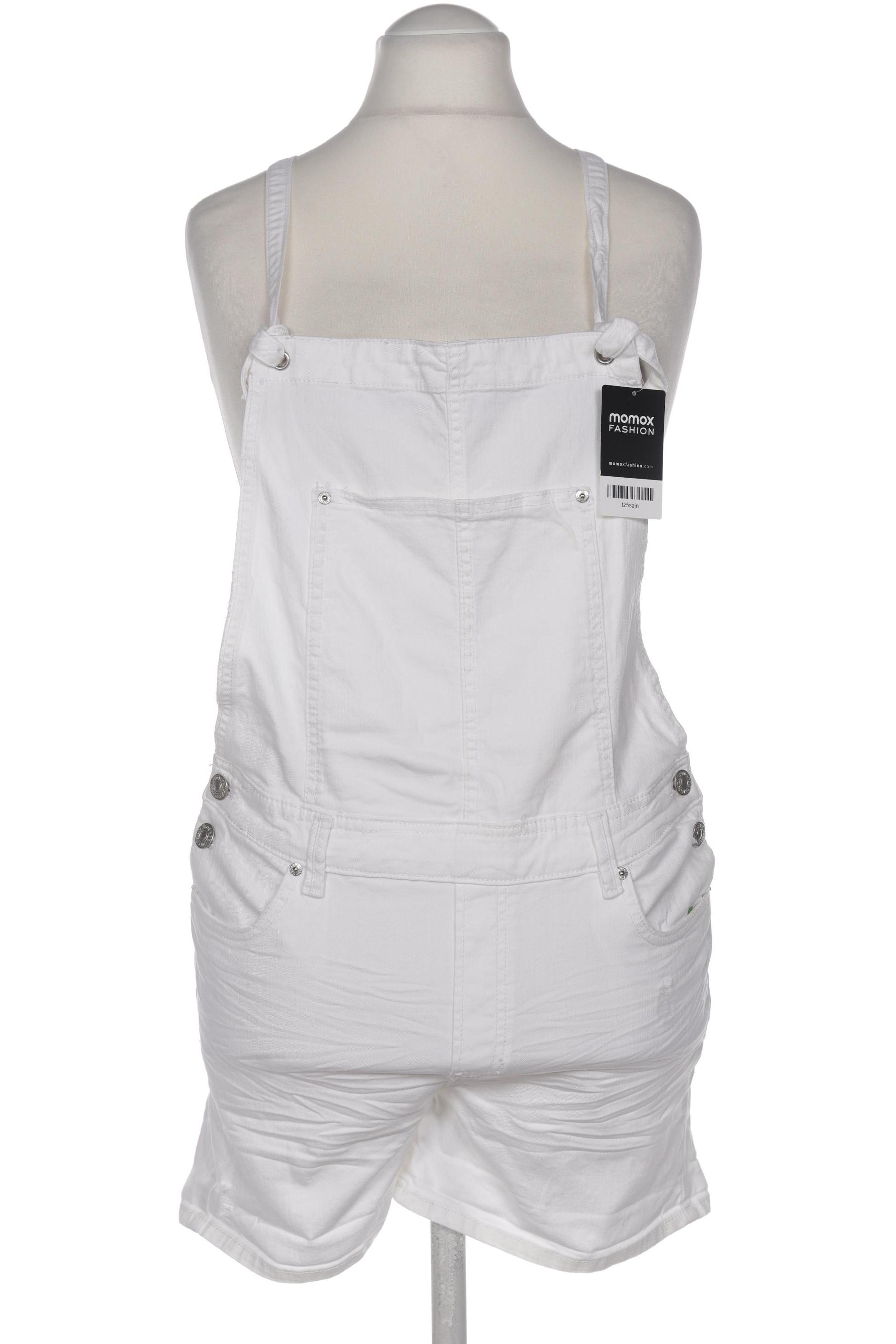 

TOM TAILOR Denim Damen Jumpsuit/Overall, weiß