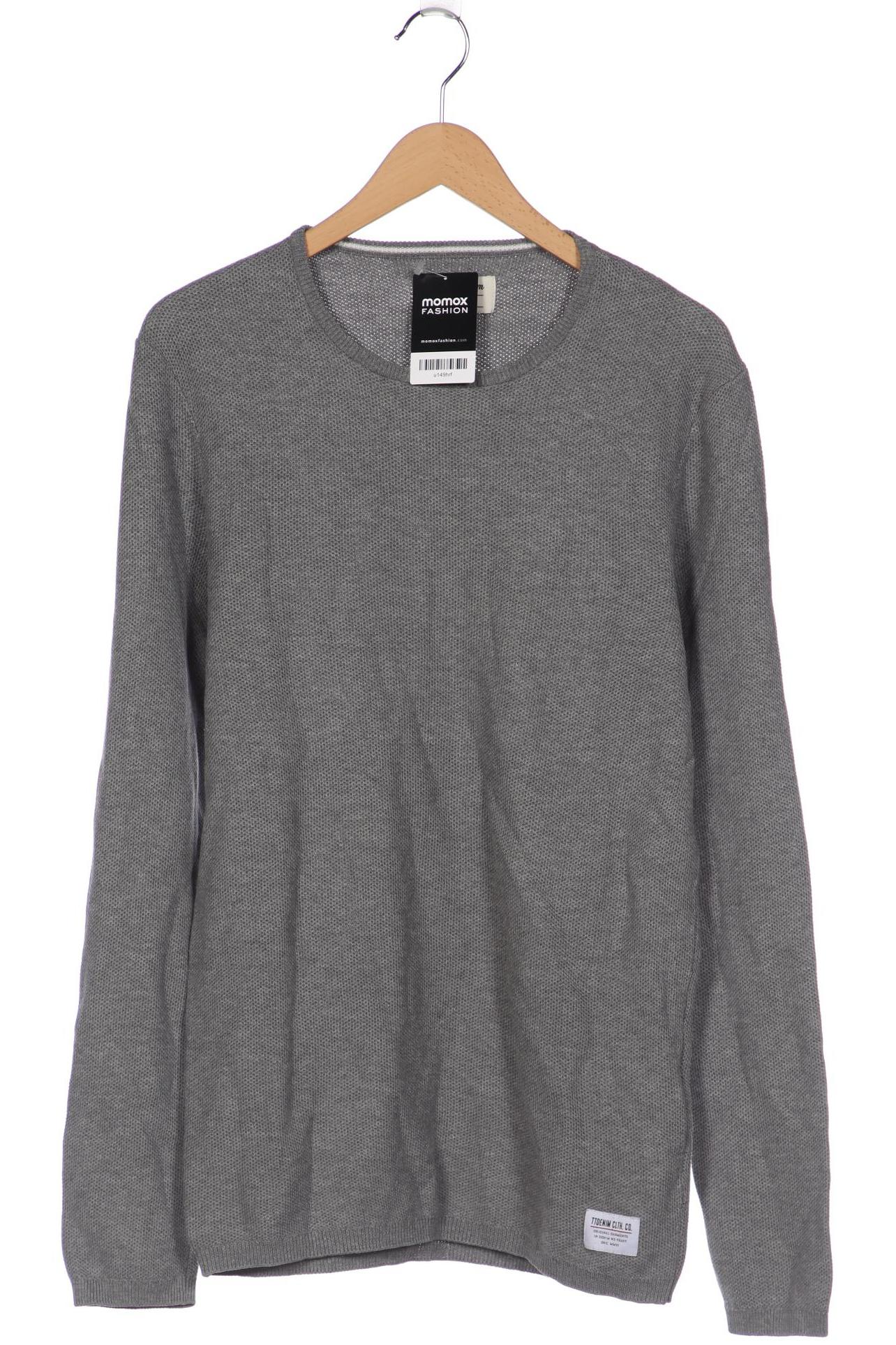 

TOM TAILOR Denim Herren Pullover, grau