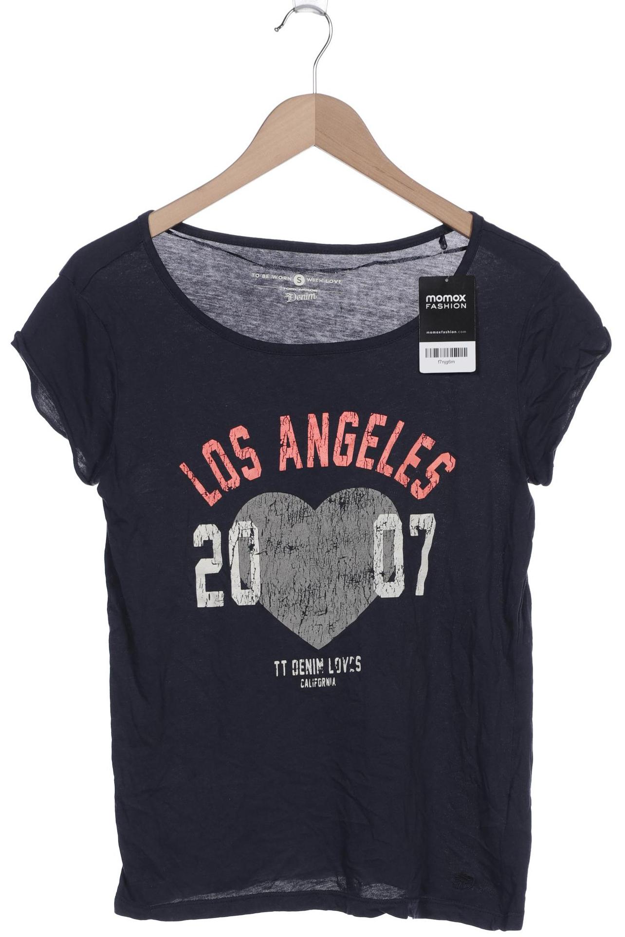 

TOM Tailor Denim Damen T-Shirt, marineblau, Gr. 36