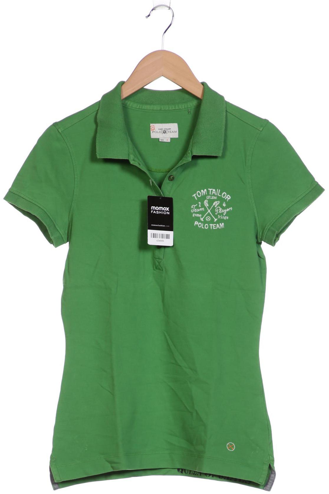 

TOM Tailor Denim Damen Poloshirt, grün, Gr. 36