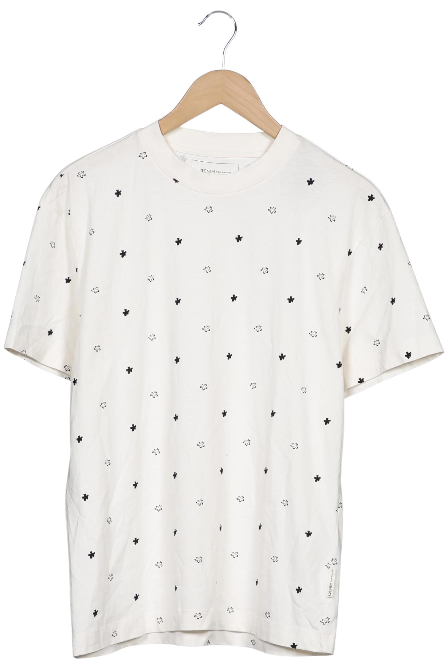 Thumbnail - TOM Tailor Denim Herren T-Shirt, cremeweiß, Gr. 48