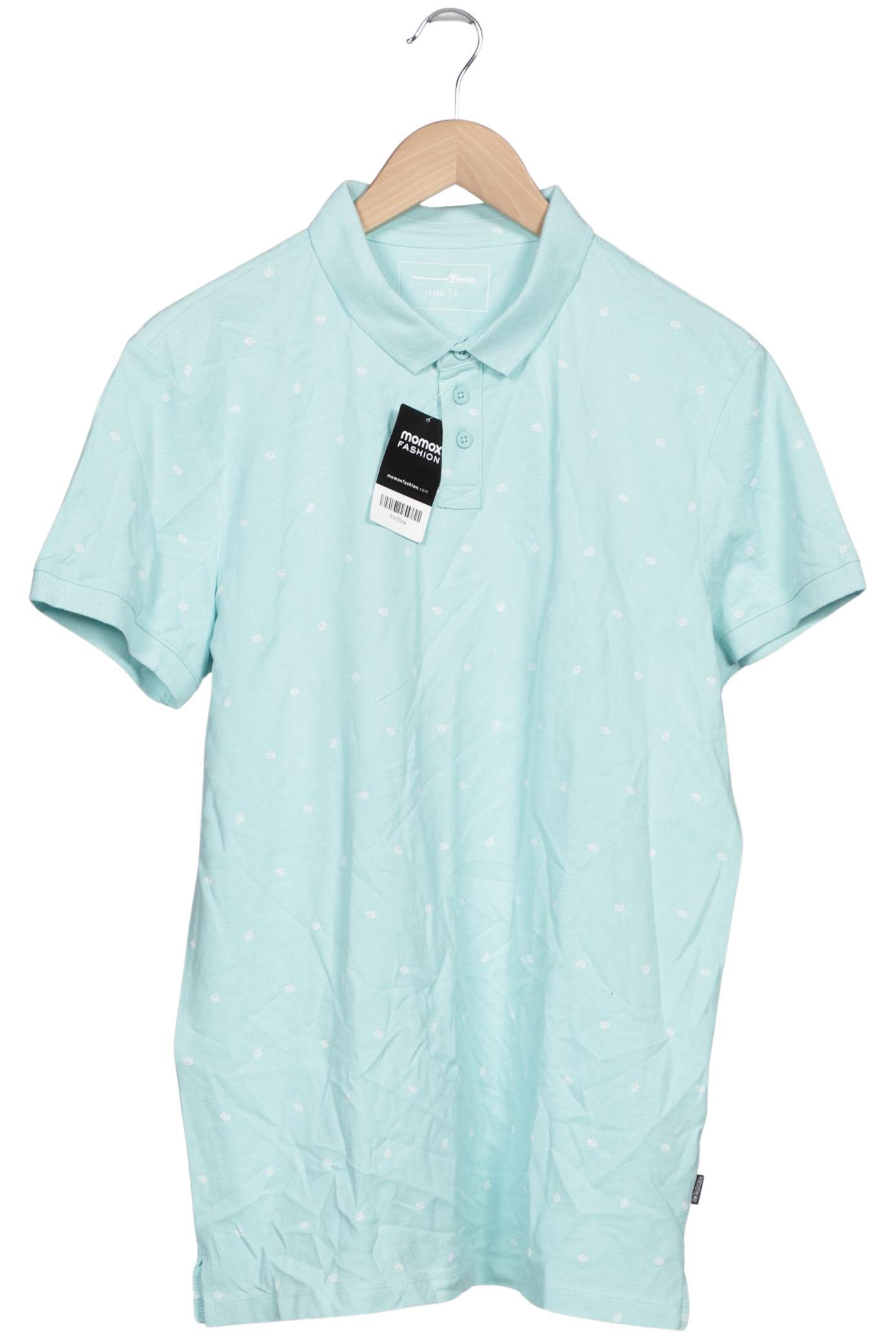 

TOM Tailor Denim Herren Poloshirt, türkis, Gr. 52