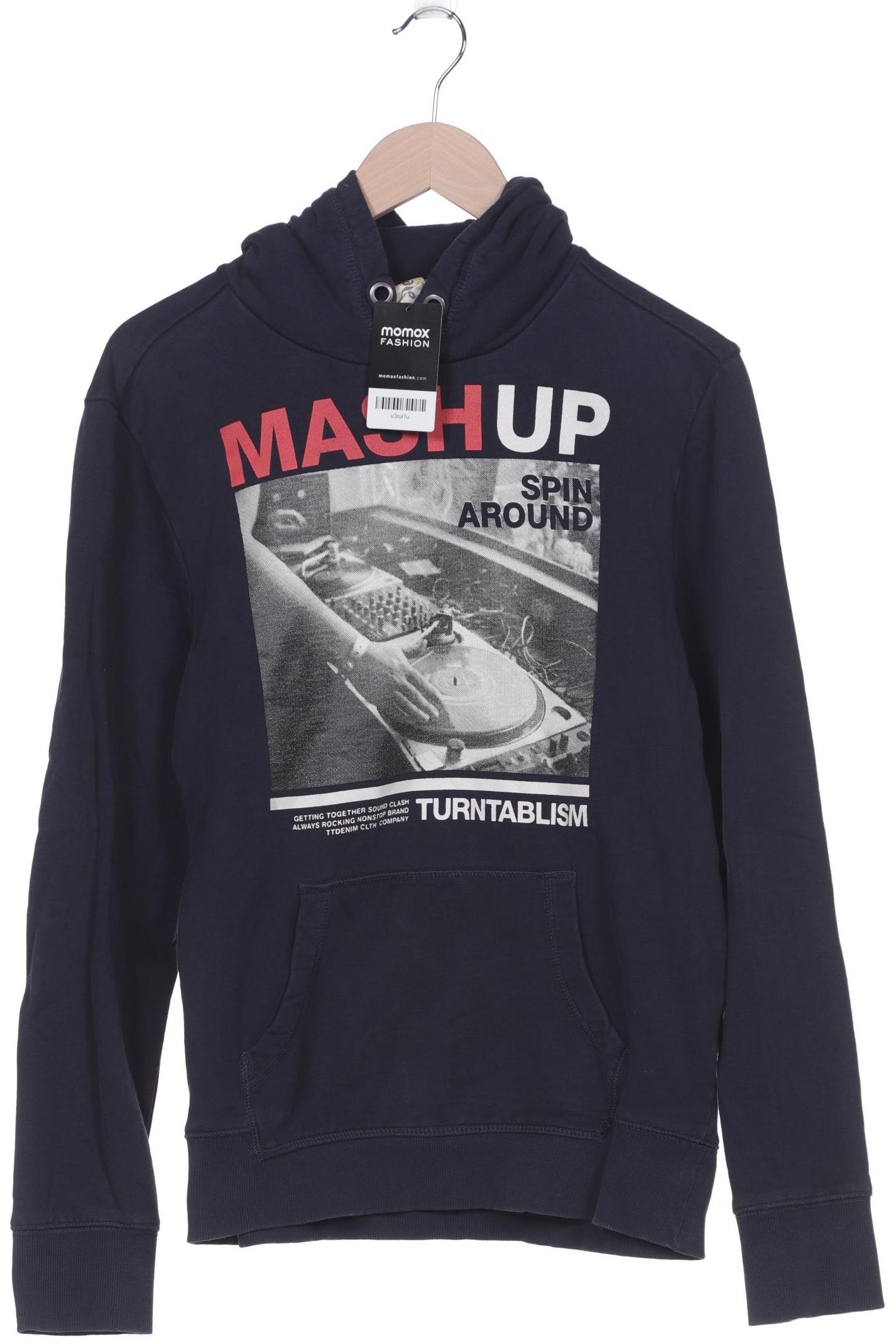 

TOM Tailor Denim Herren Kapuzenpullover, marineblau, Gr. 52