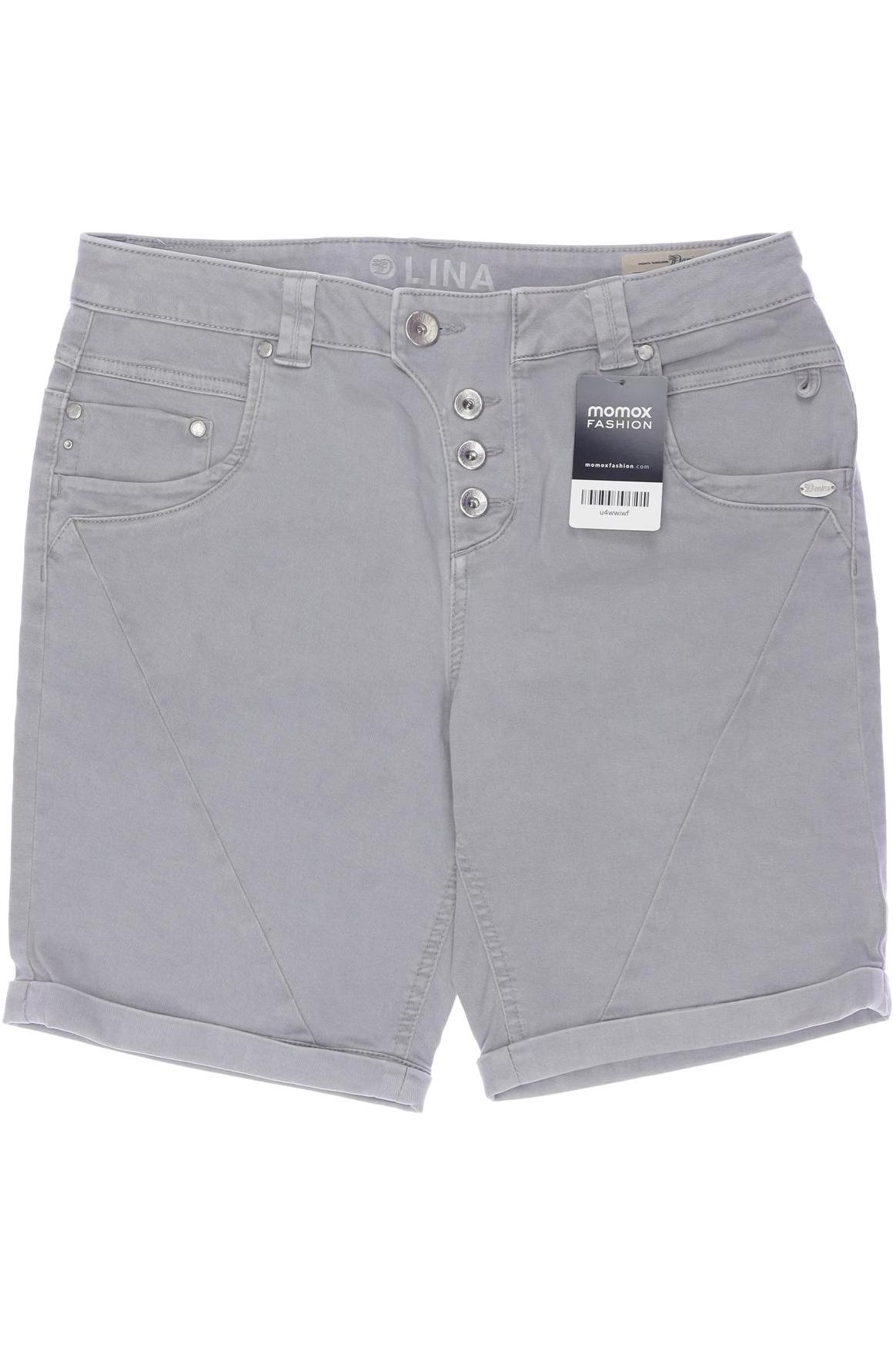 

TOM Tailor Denim Damen Shorts, grau, Gr. 28