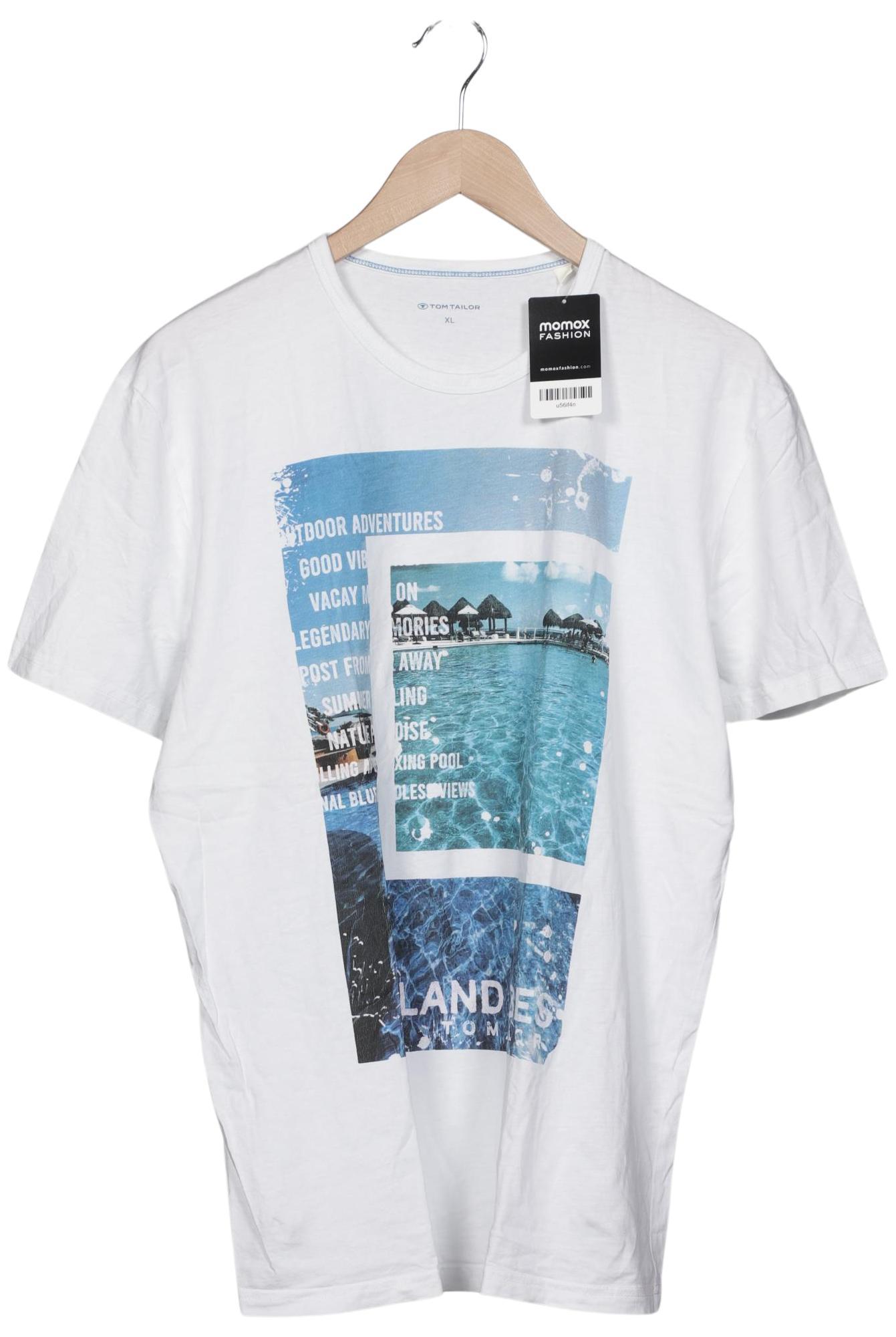 

TOM Tailor Denim Herren T-Shirt, weiß, Gr. 54