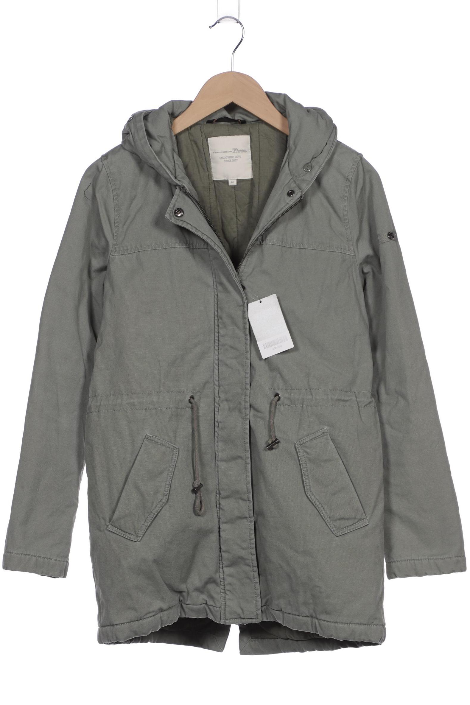 

TOM Tailor Denim Damen Mantel, grün, Gr. 38