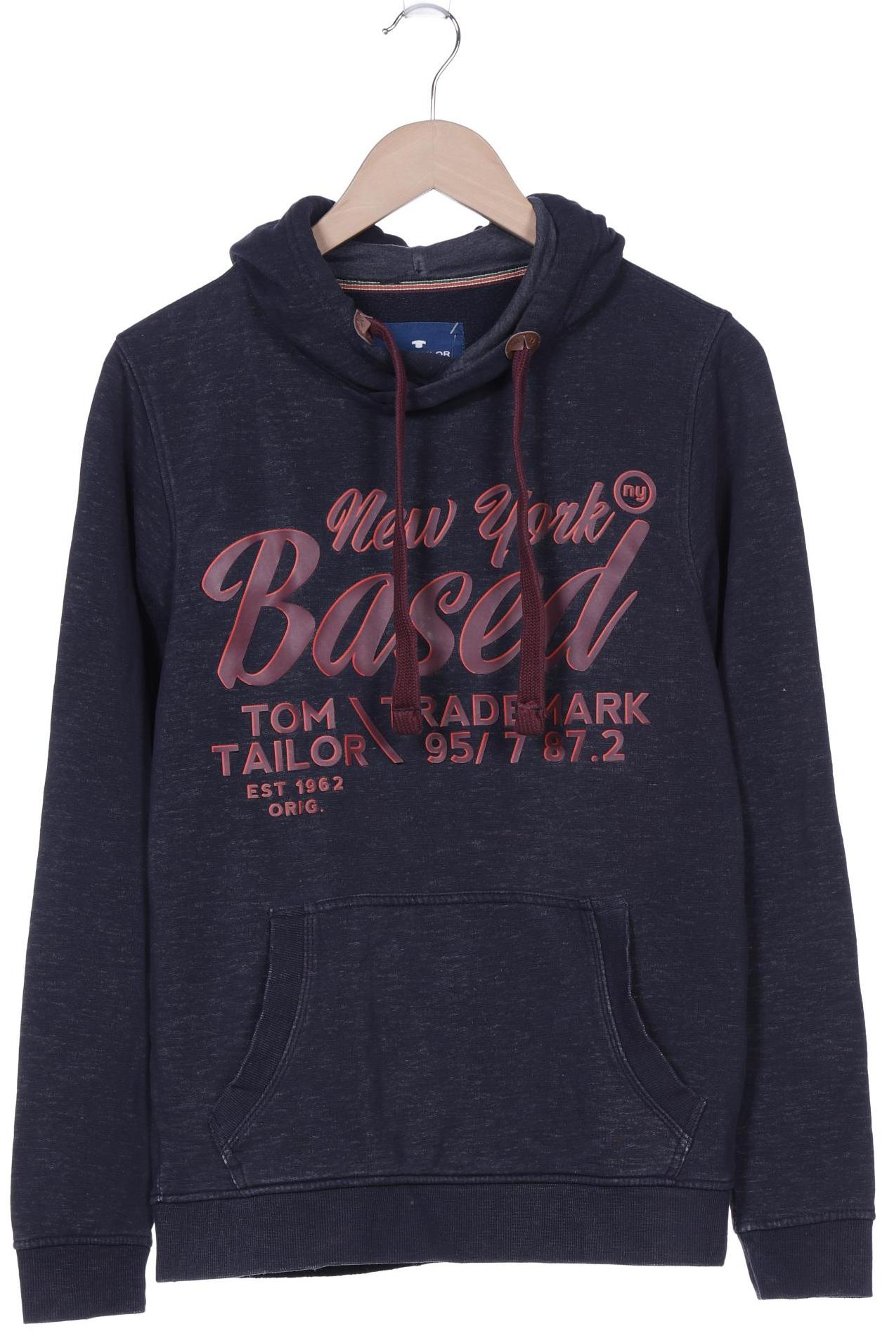 

TOM Tailor Denim Herren Kapuzenpullover, marineblau, Gr. 46