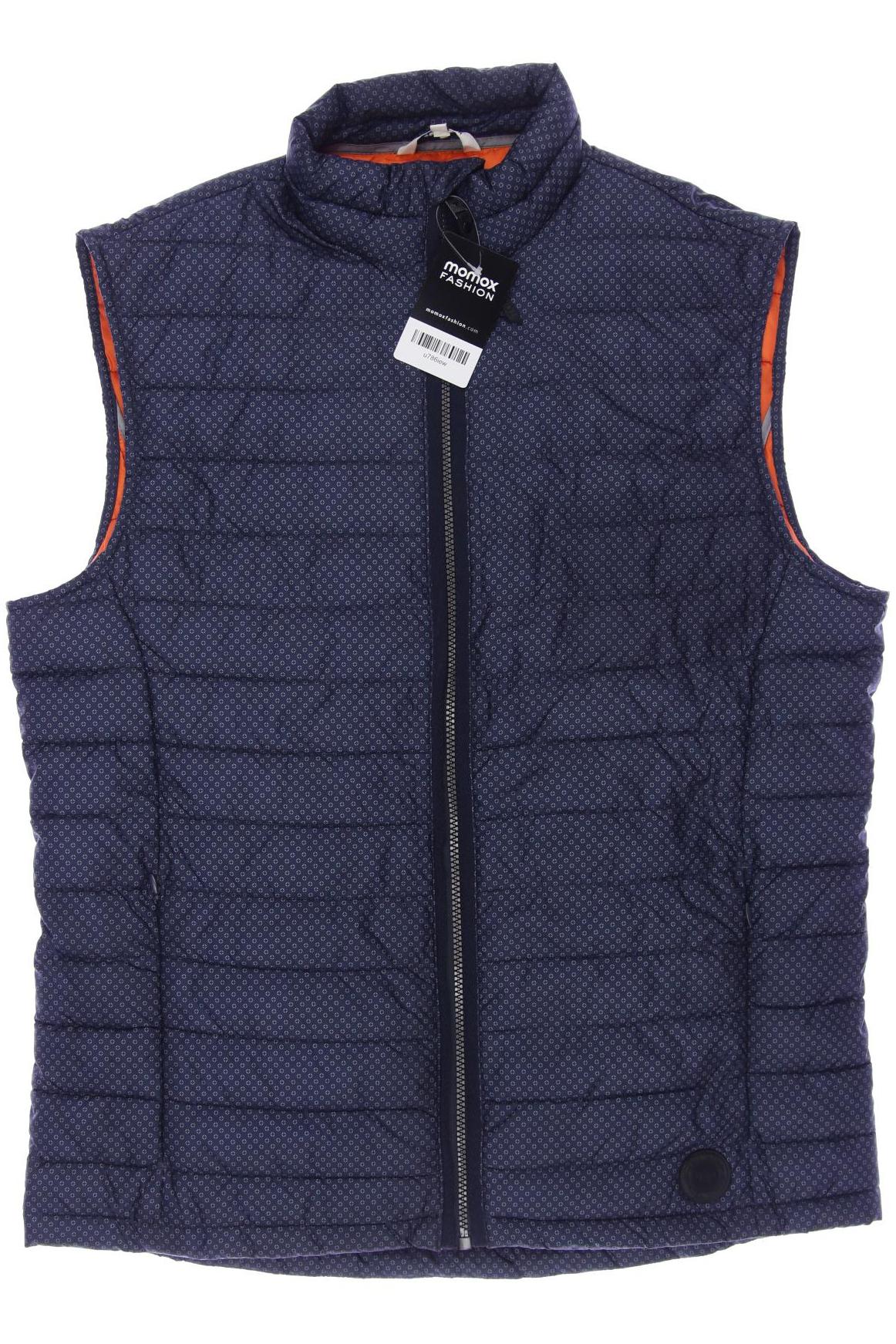

TOM TAILOR Denim Herren Weste, marineblau