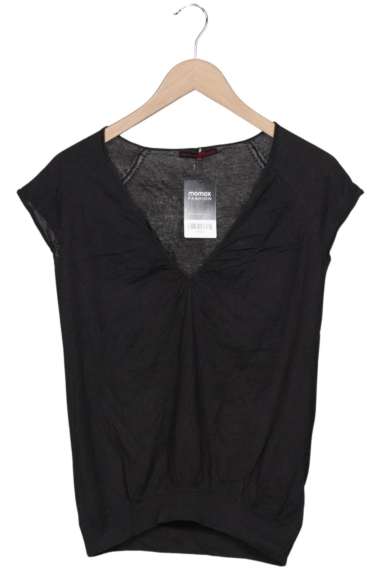 Thumbnail - TOM Tailor Denim Damen T-Shirt, schwarz, Gr. 34