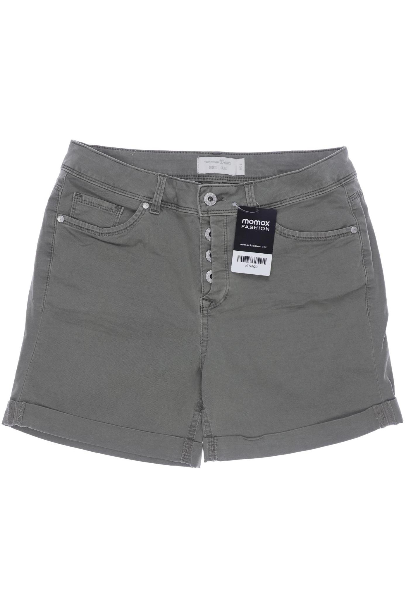 

TOM Tailor Denim Damen Shorts, grün, Gr. 28