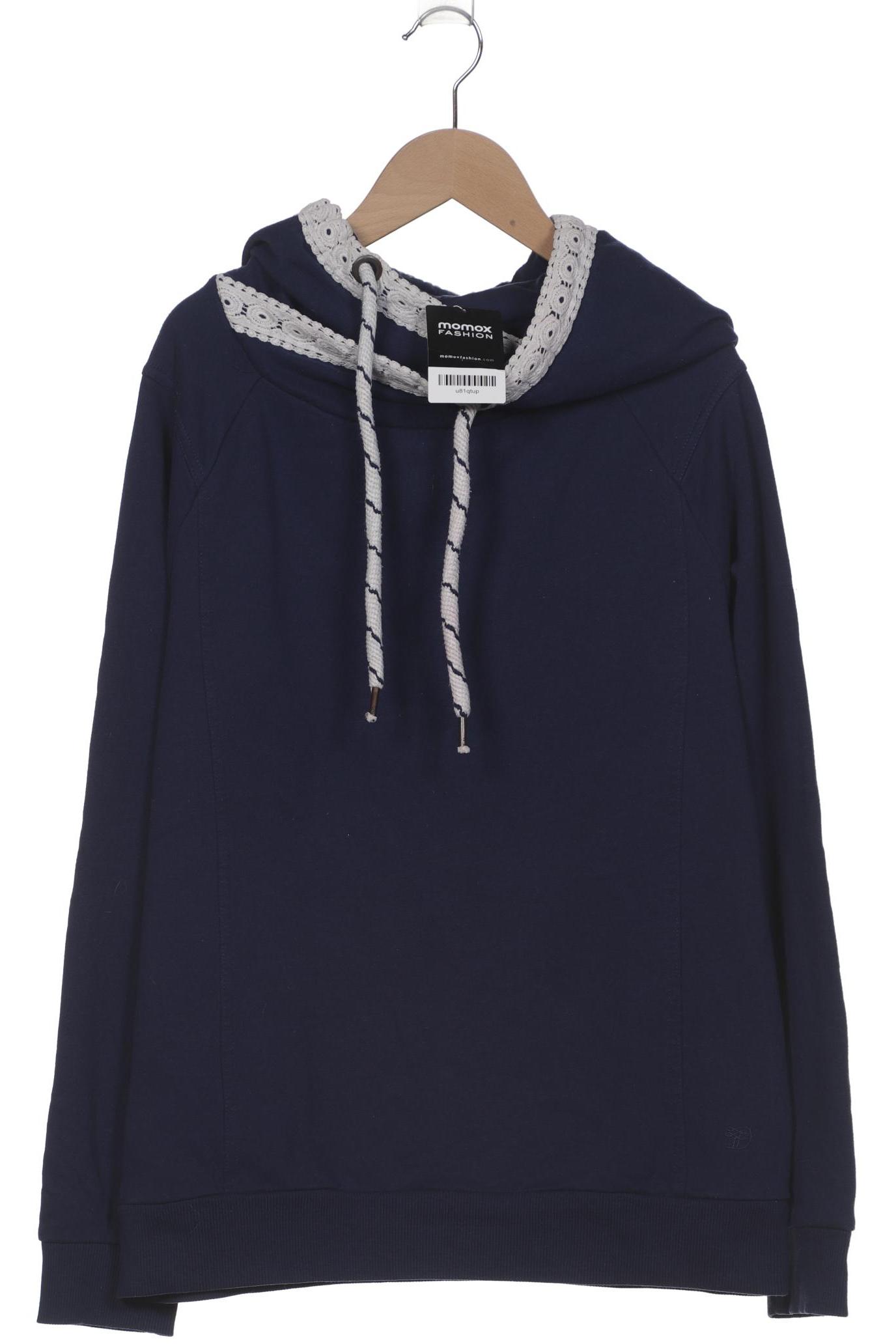 

TOM Tailor Denim Damen Kapuzenpullover, marineblau, Gr. 42