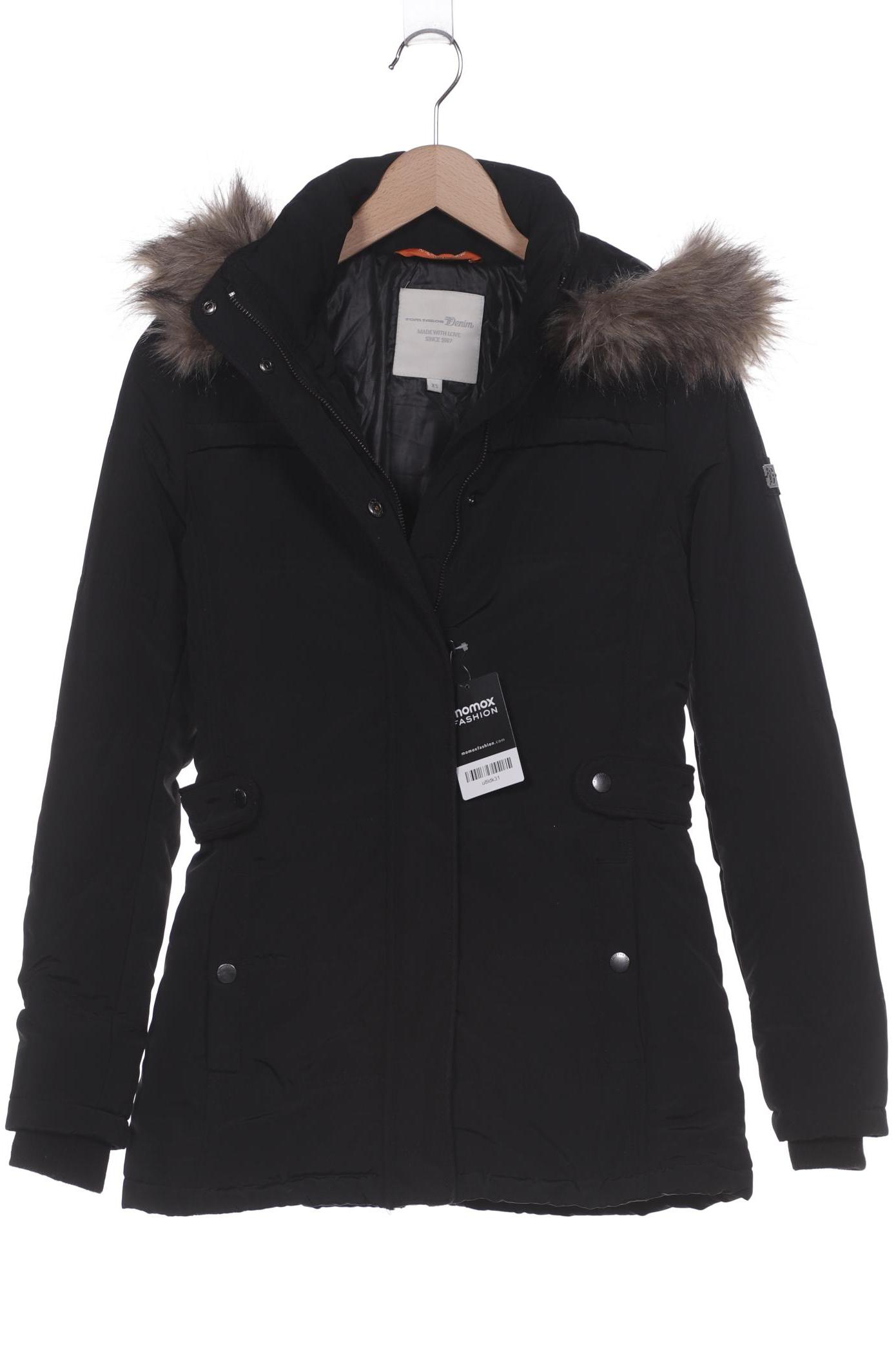 

TOM Tailor Denim Damen Mantel, schwarz, Gr. 34