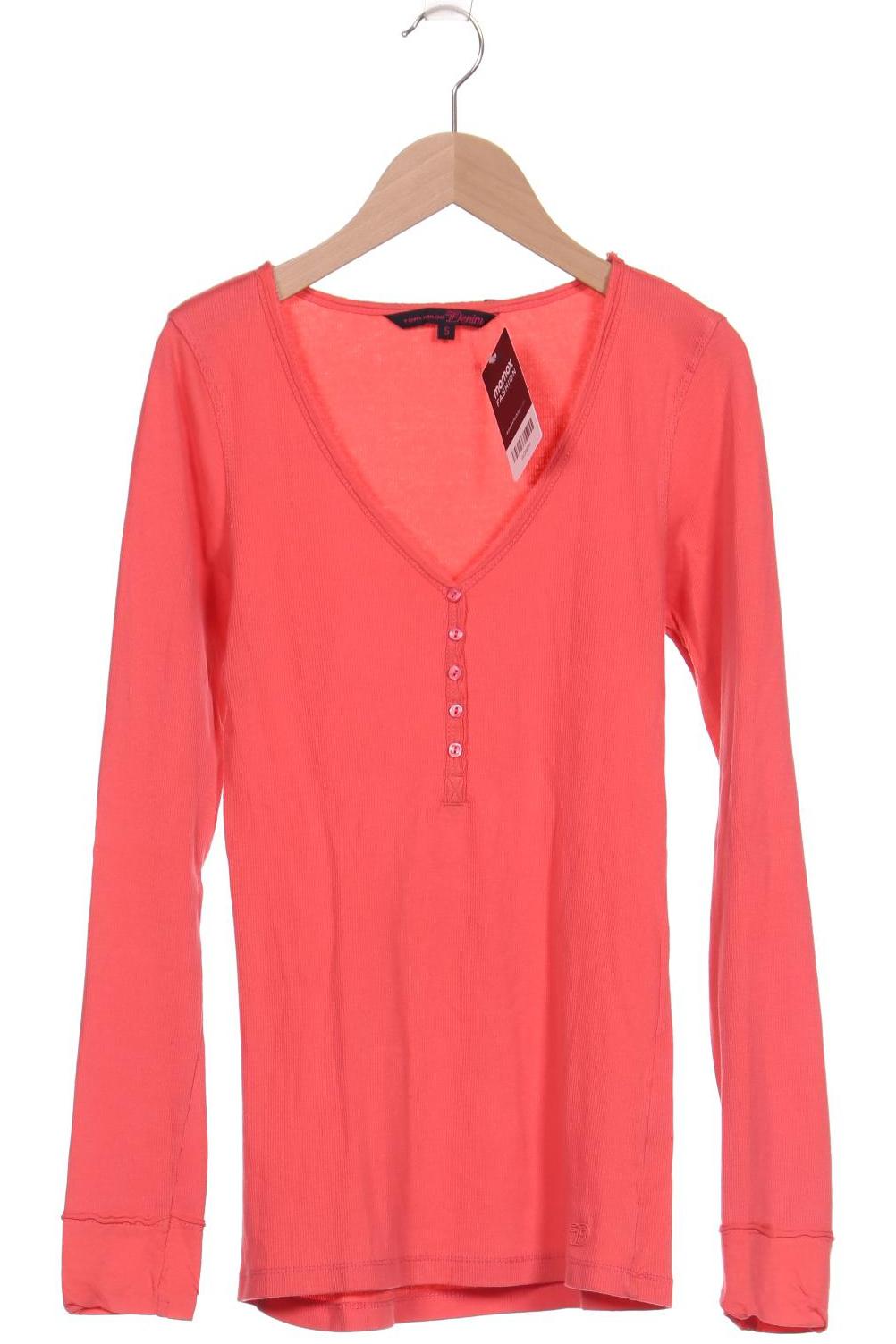 

TOM TAILOR Denim Damen Langarmshirt, pink