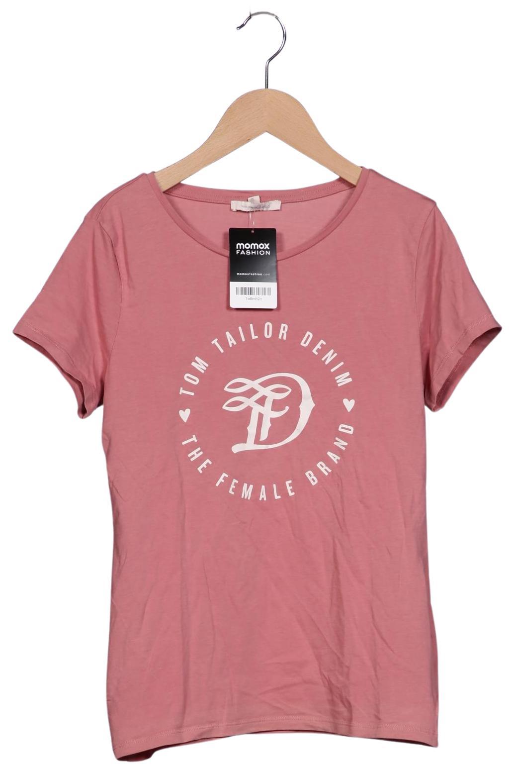 

TOM Tailor Denim Damen T-Shirt, pink, Gr. 38