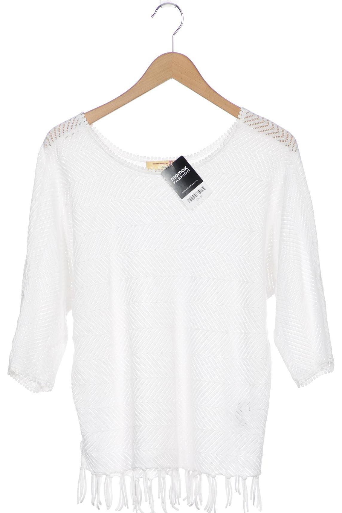 

TOM TAILOR Denim Damen Pullover, weiß