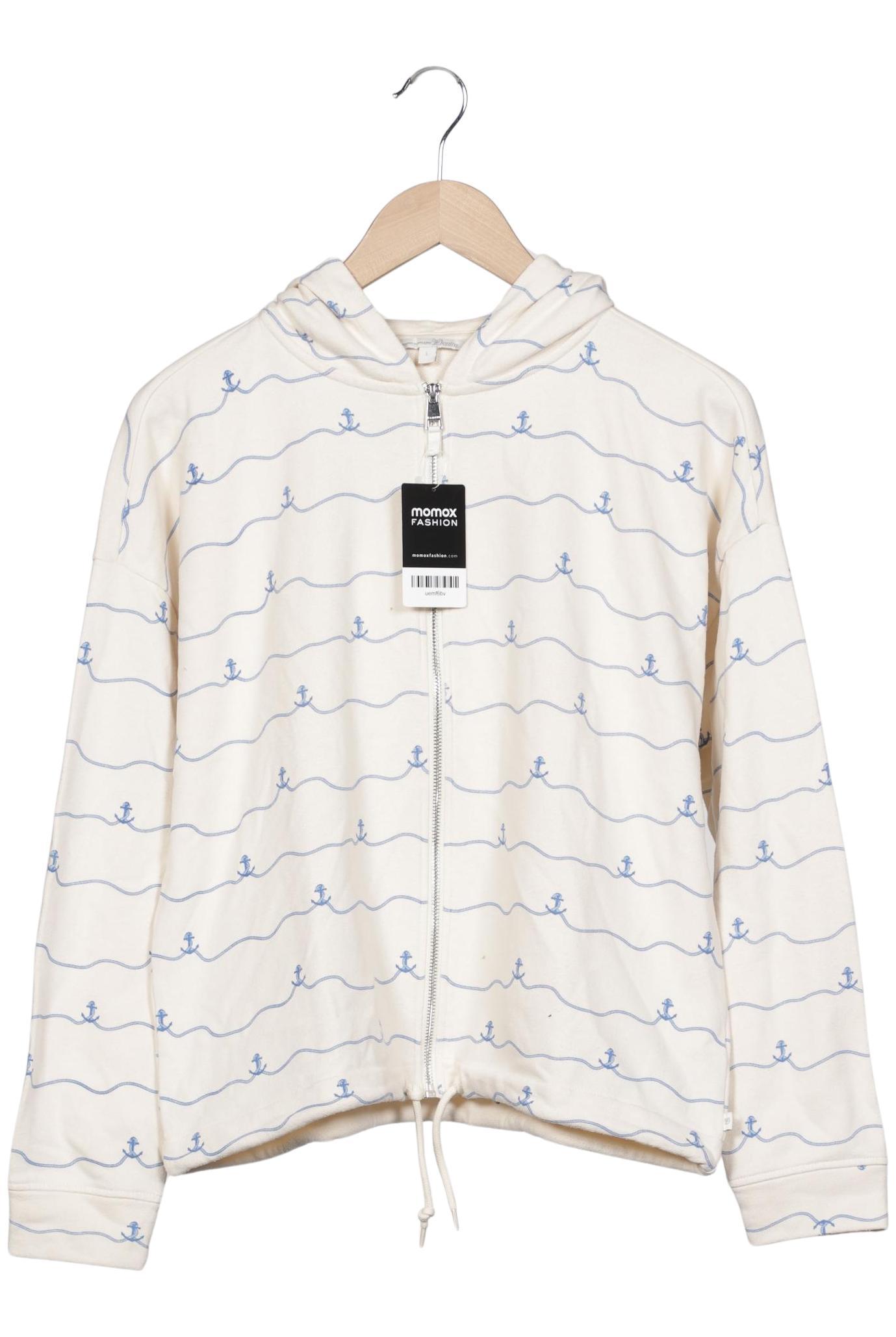 

TOM Tailor Denim Damen Kapuzenpullover, cremeweiß, Gr. 42