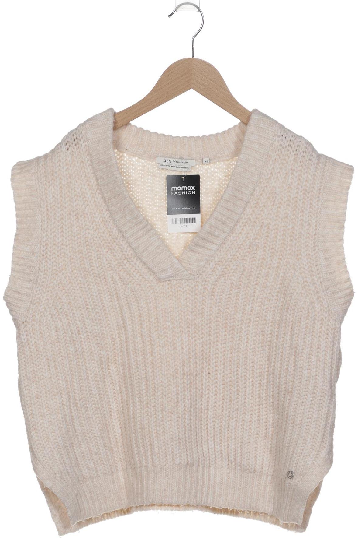 

TOM Tailor Denim Damen Pullover, cremeweiß, Gr. 34
