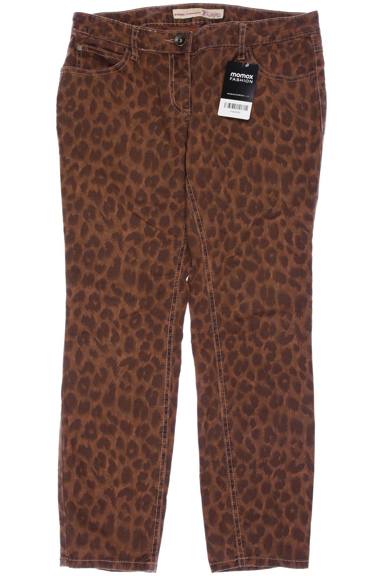 

TOM Tailor Denim Damen Stoffhose, braun, Gr. 30