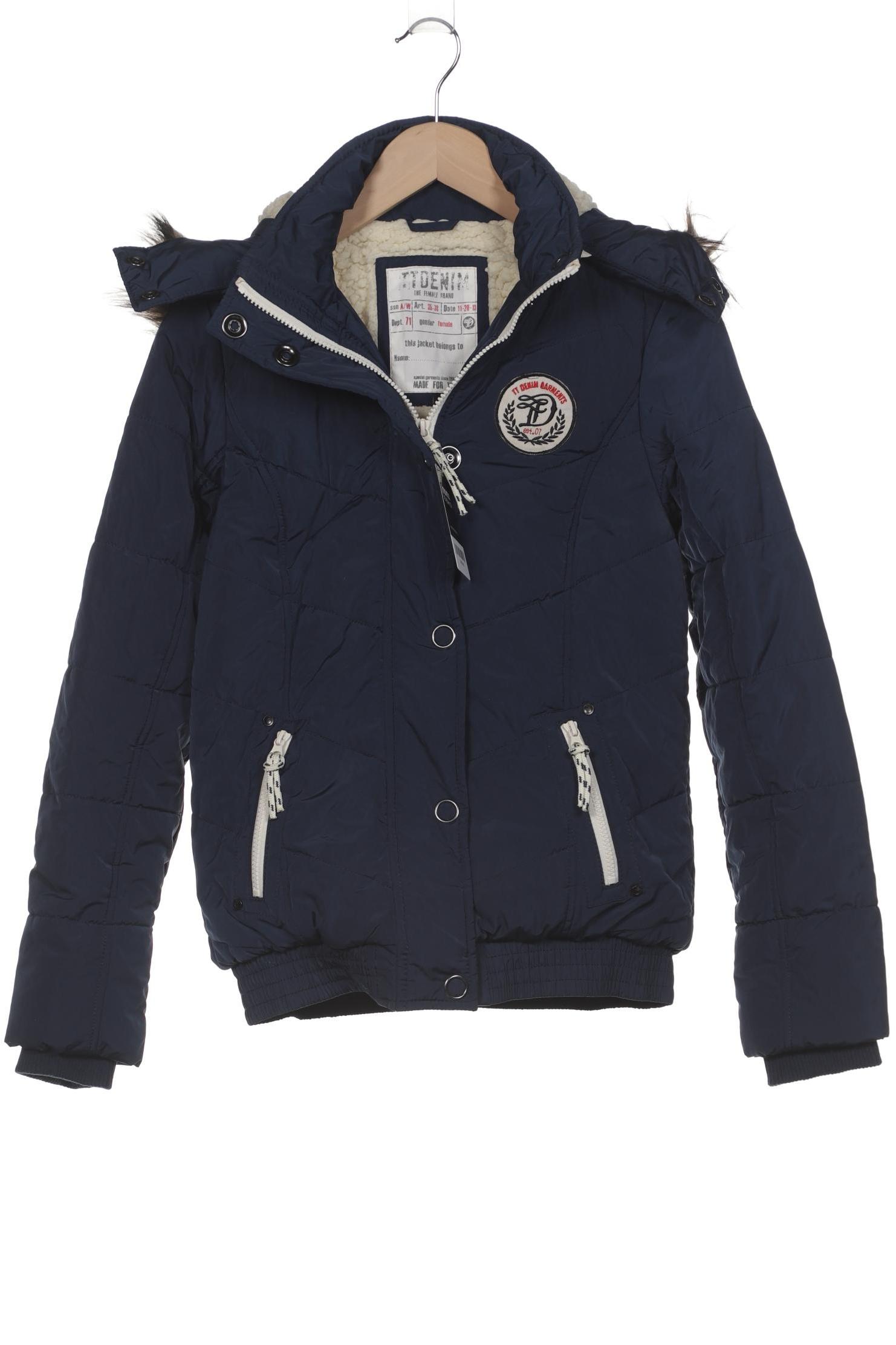 

TOM Tailor Denim Damen Jacke, marineblau, Gr. 36