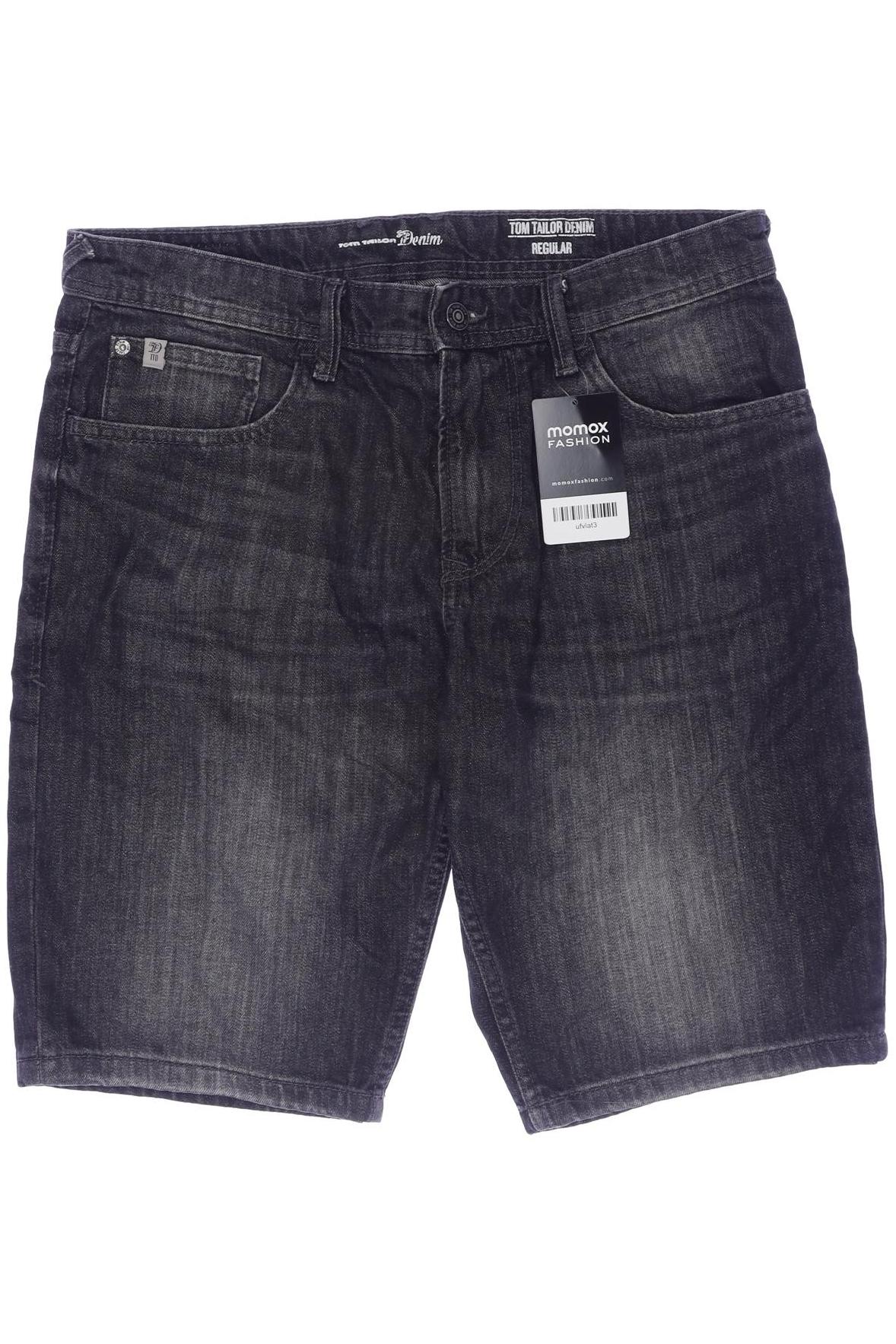 

TOM Tailor Denim Herren Shorts, schwarz, Gr. 48