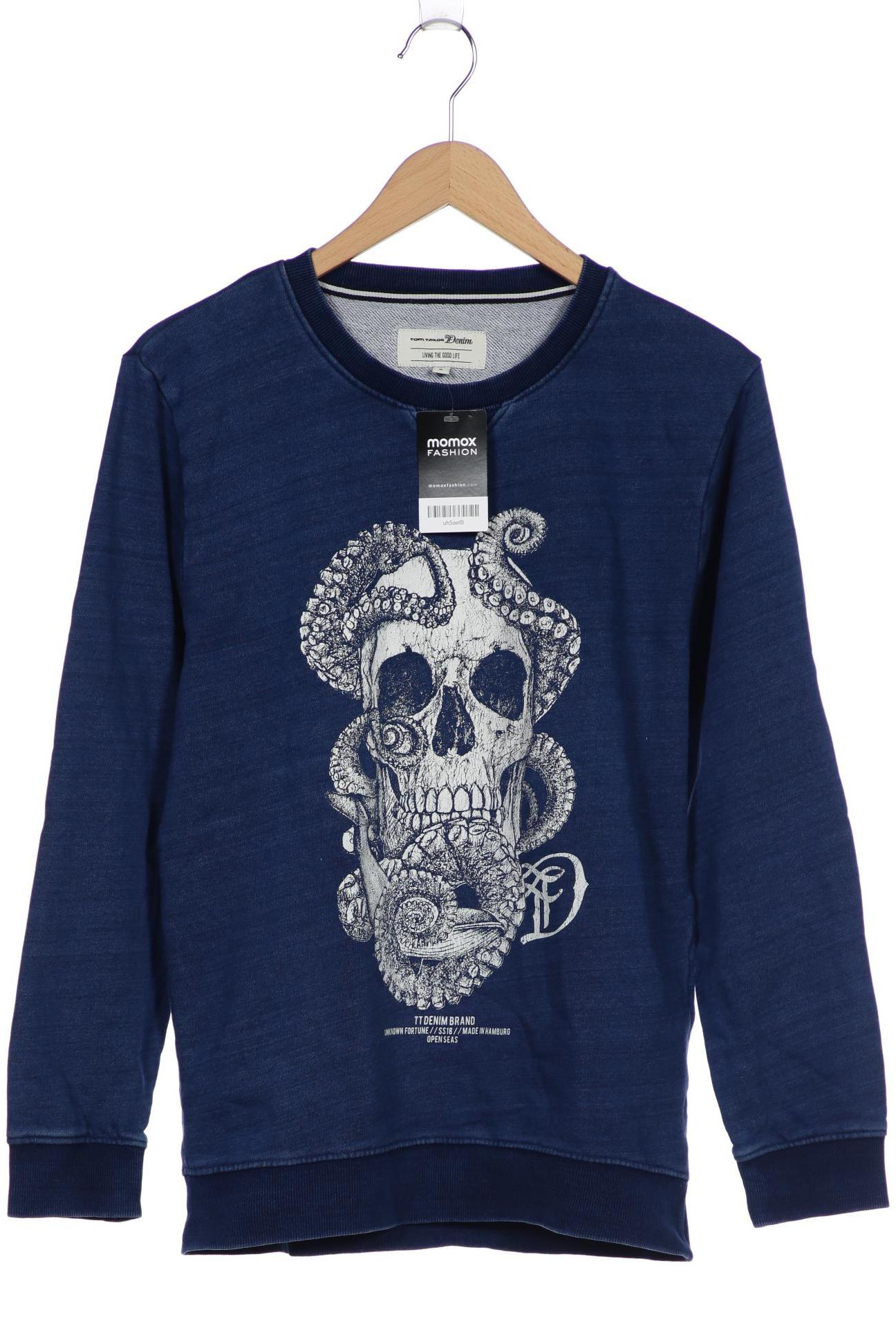 

TOM TAILOR Denim Herren Sweatshirt, marineblau