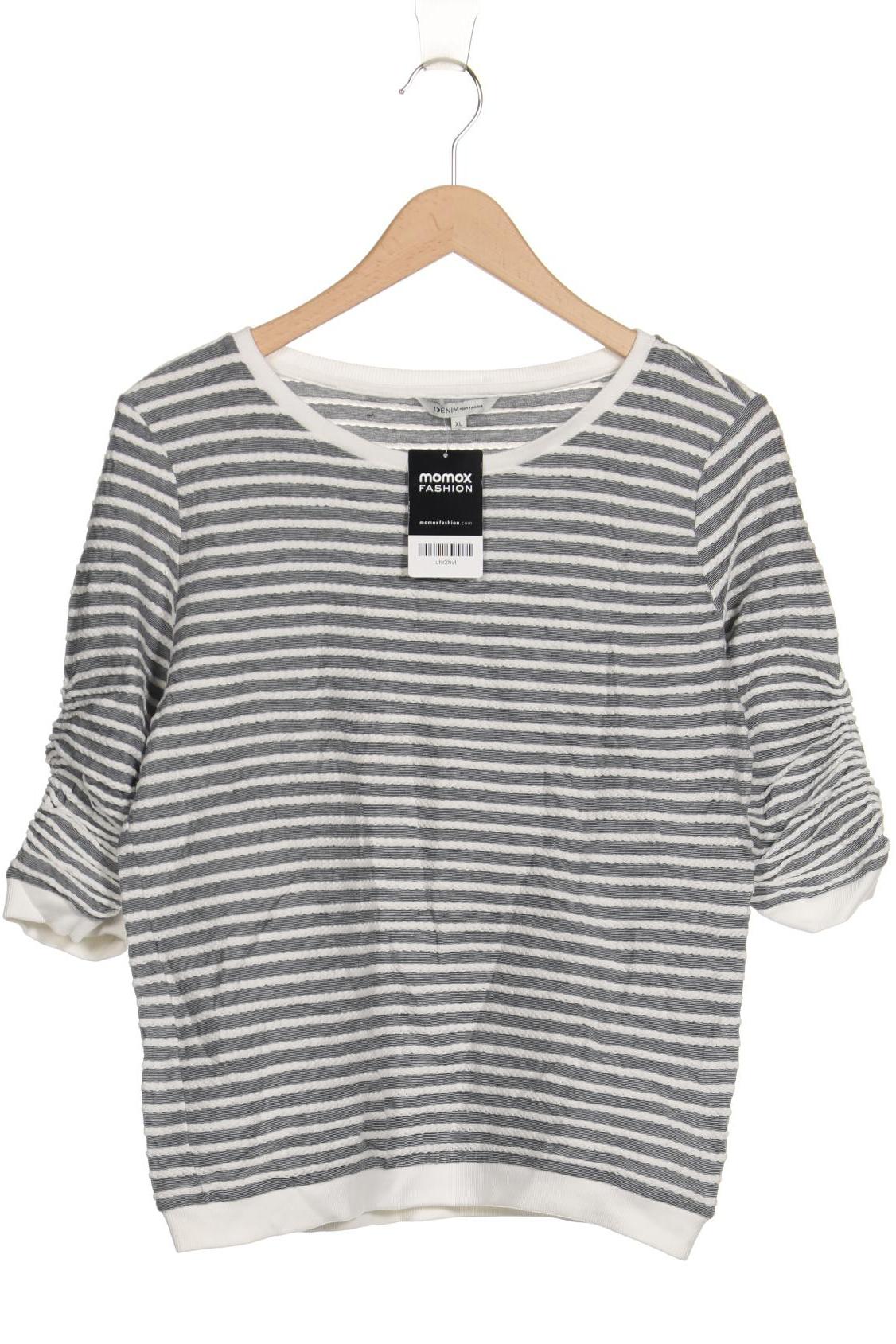 

TOM Tailor Denim Damen Pullover, weiß, Gr. 44